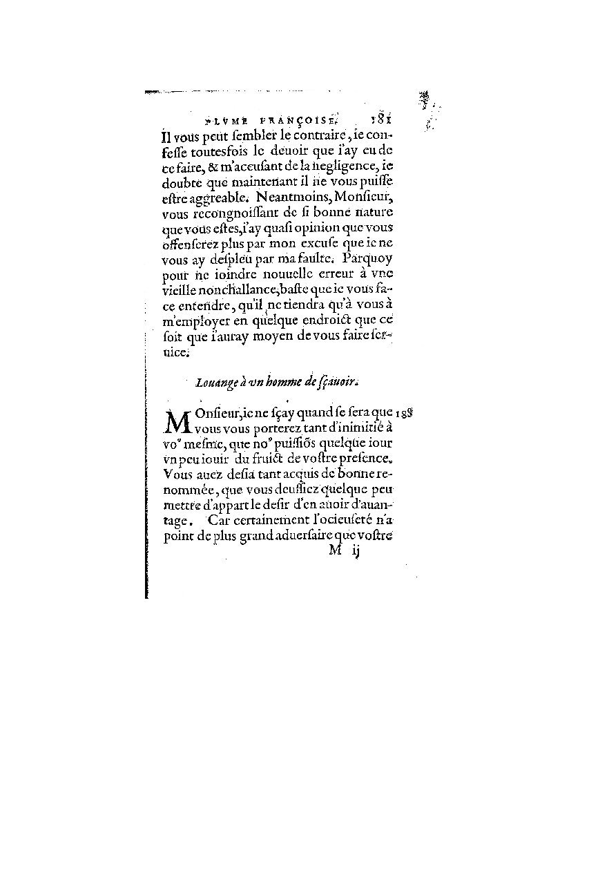 1572 - Nicolas Du Chemin - Finances et Trésor de la plume française - BM Lyon