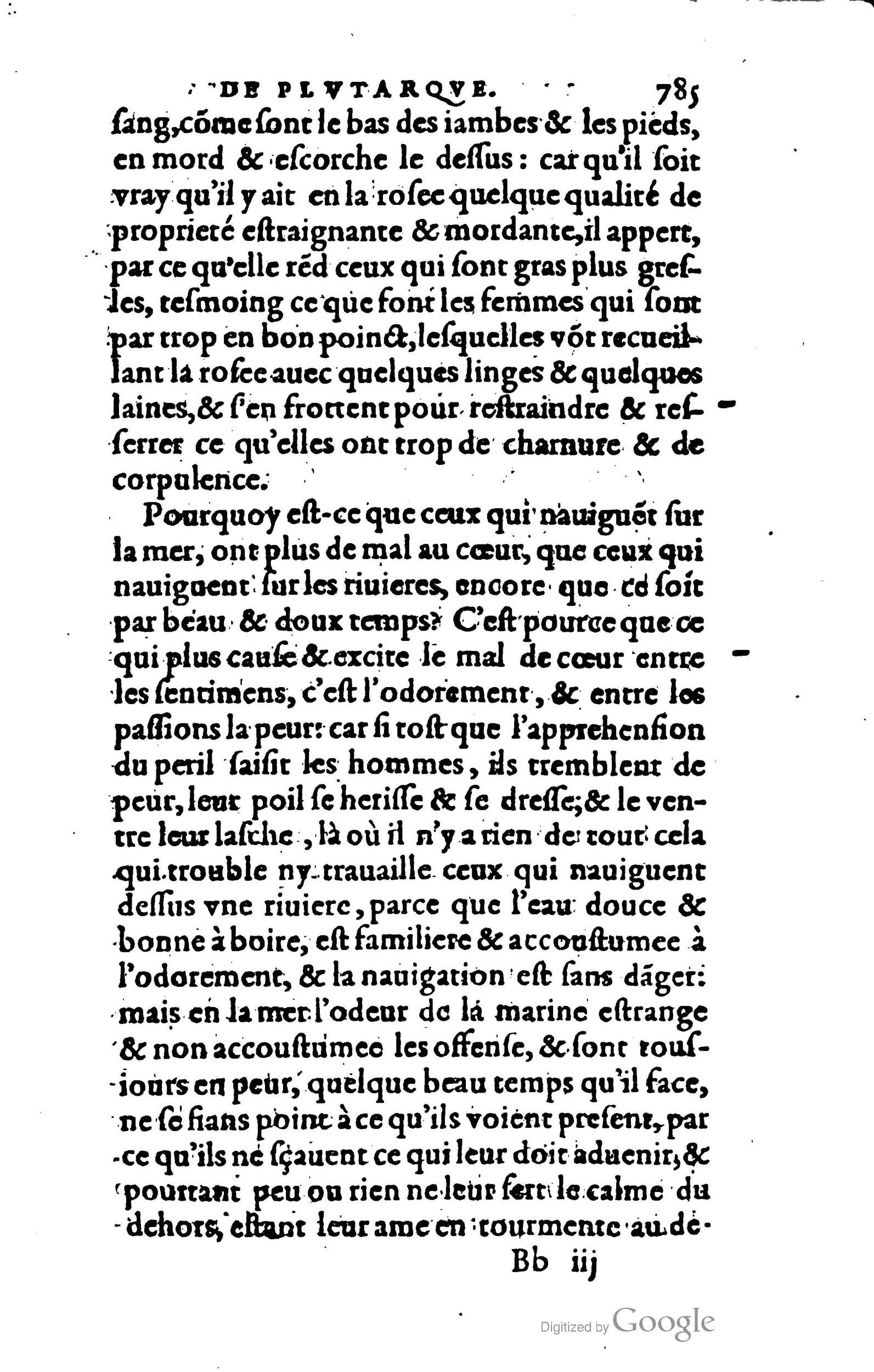 1578 - Jean Poupy - Trésor des morales de Plutarque - BSB Munich