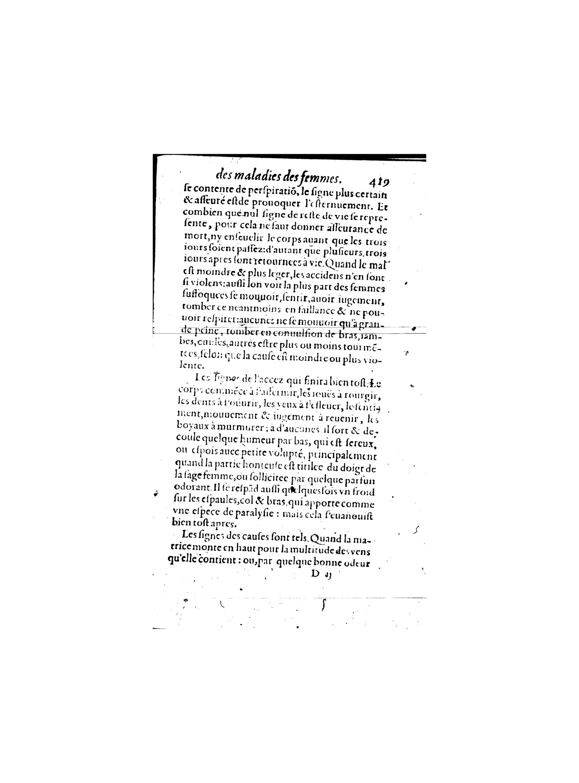 1587 - Jacques du Puis - Trésor des remèdes secrets pour les maladies des femmes - BnF