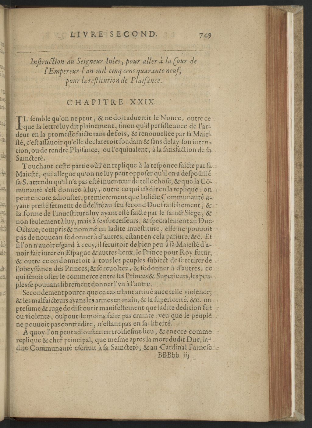1608 - Nicolas Du Fossé - Trésor politique - BnF Tolbiac