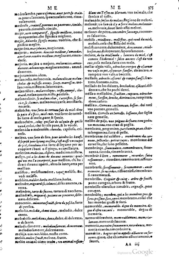 1617 - Samuel Crespin - Trésor des trois langues espagnole, française et italienne (3 parties) - Ohio 1617 - Samuel Crespin - Trésor des trois langues espagnole, française et italienne (3 parties) - Ohio