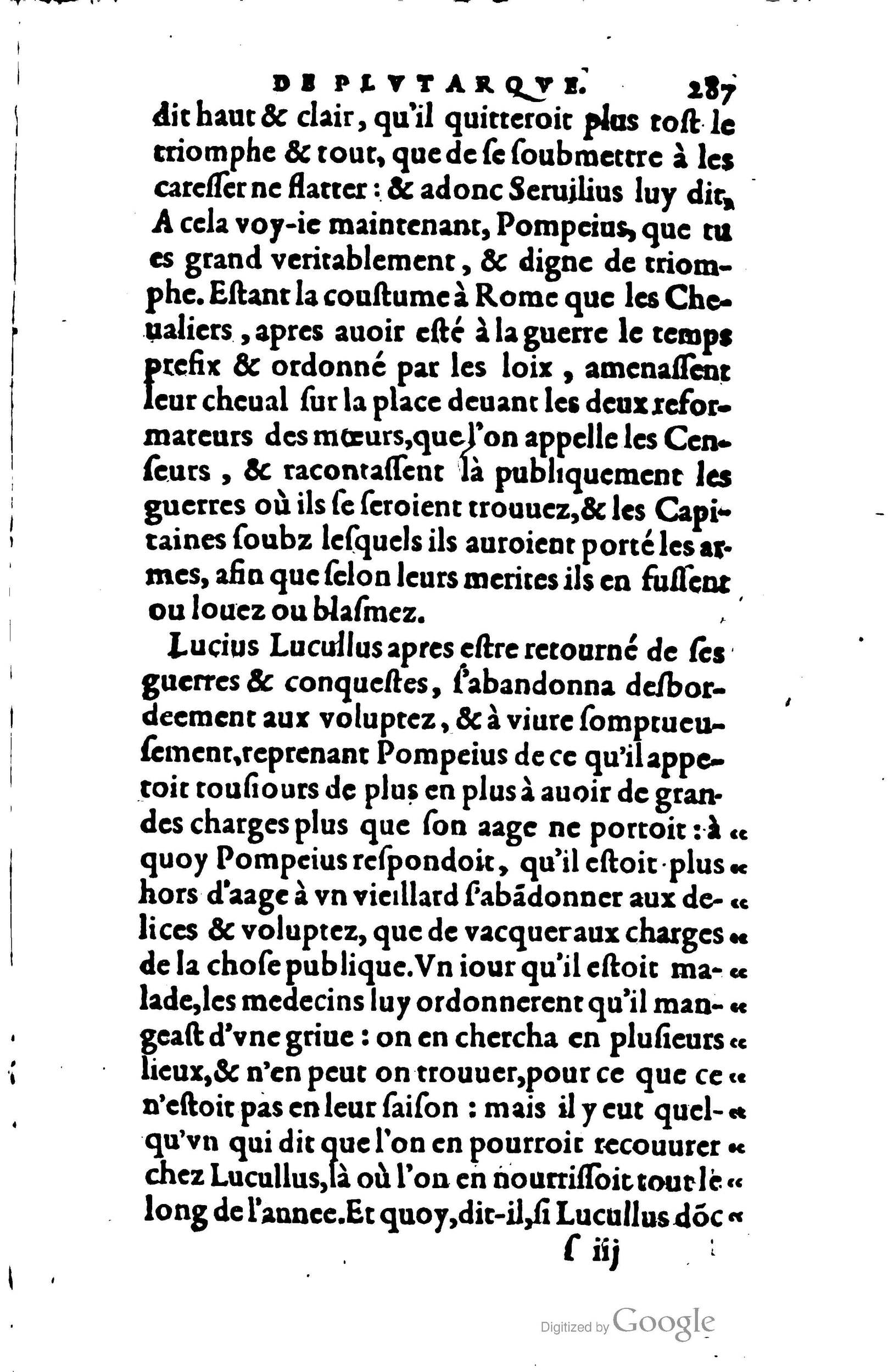 1578 - Jean Poupy - Trésor des morales de Plutarque - BSB Munich