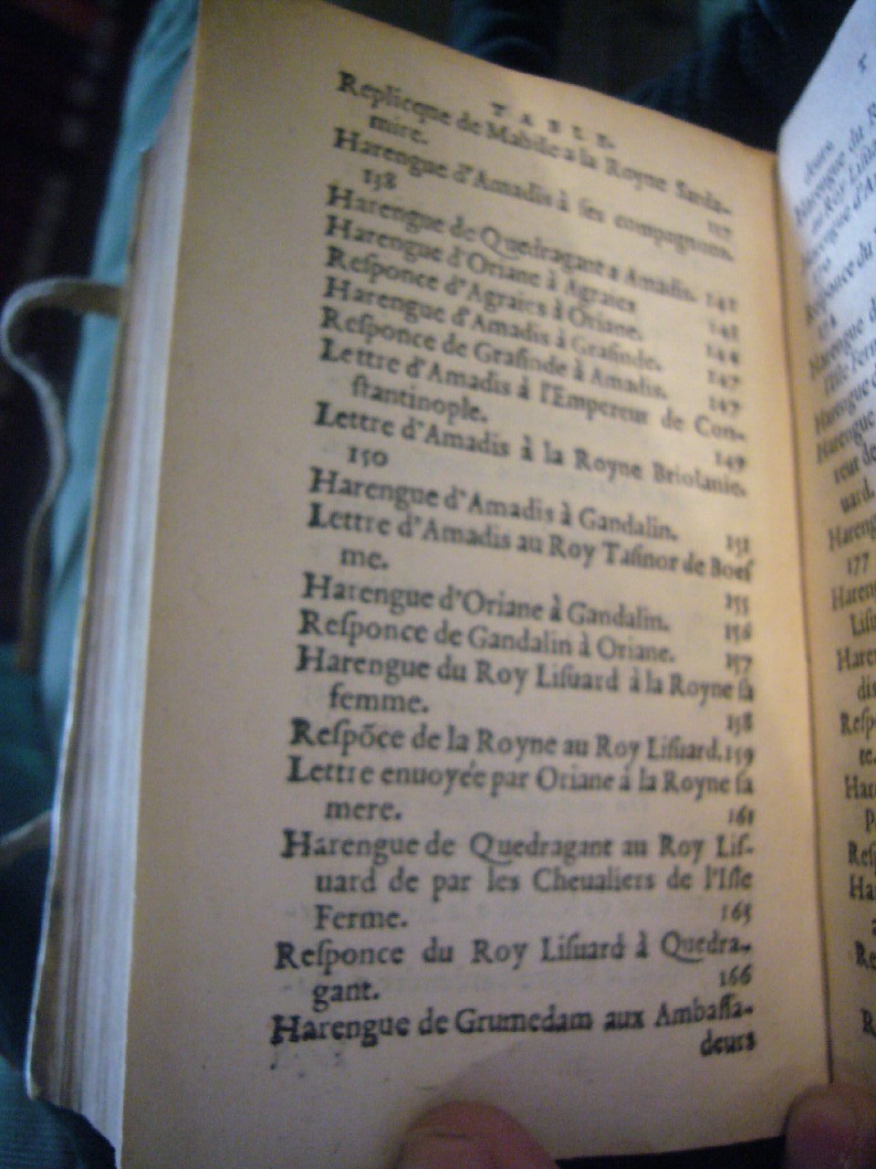 1567 - Jean Pygot - Trésor des Amadis - BnF Arsenal