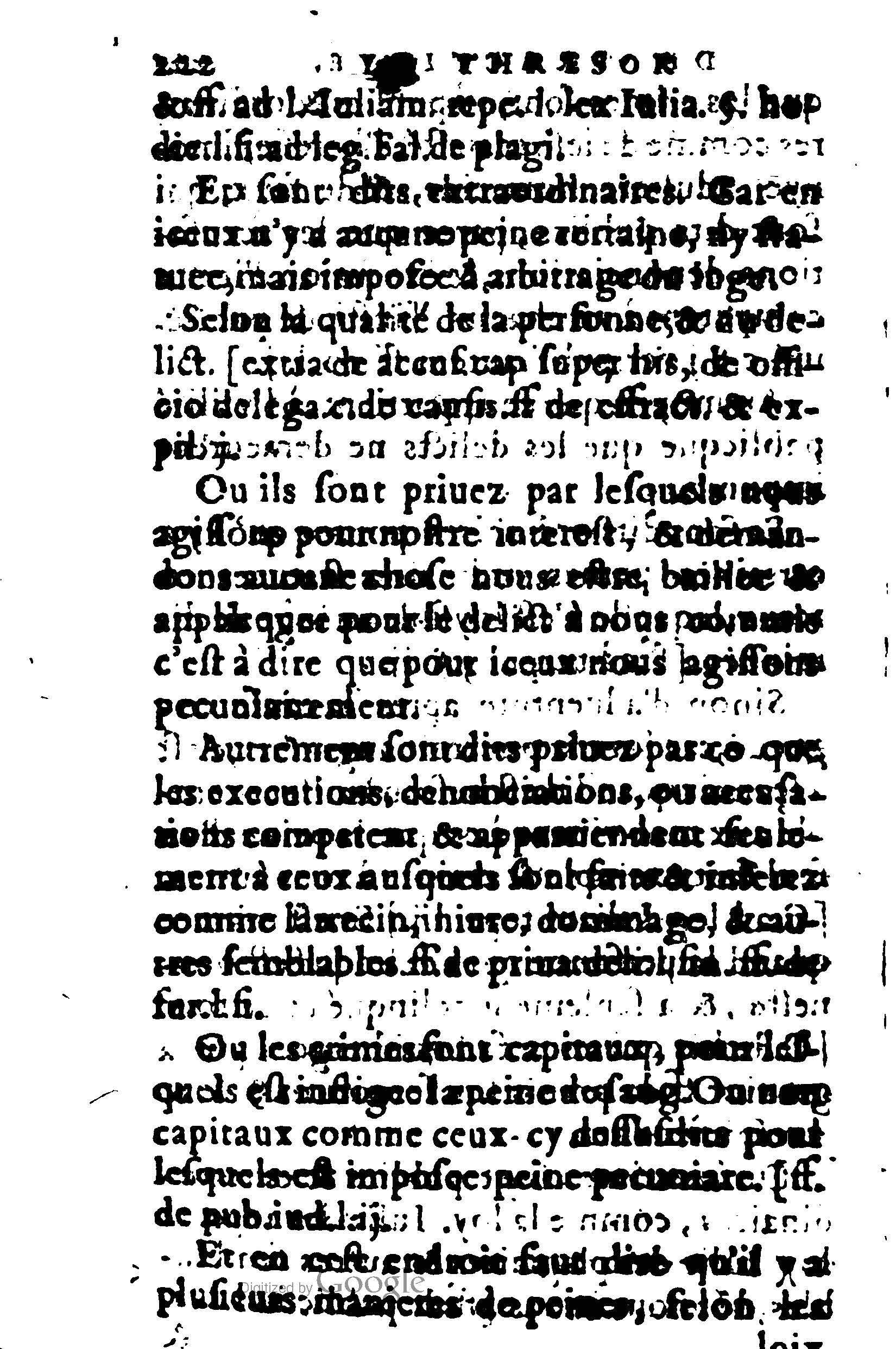 1605 - Pierre Rigaud - Trésor de pratique pour les juges - BM Lyon