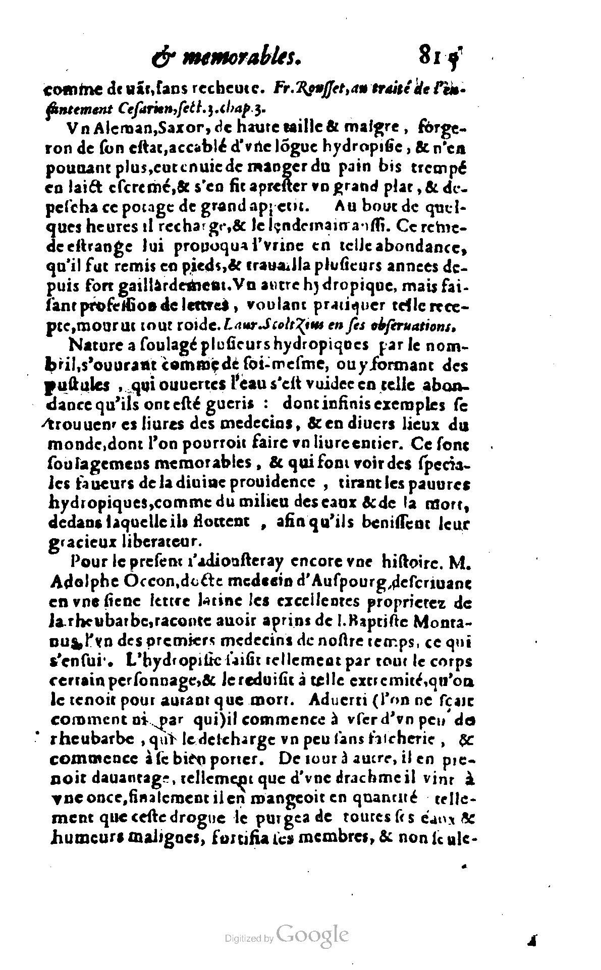 1620 - Samuel Crespin - Trésor d’histoires admirables et mémorables - BCU Lausanne