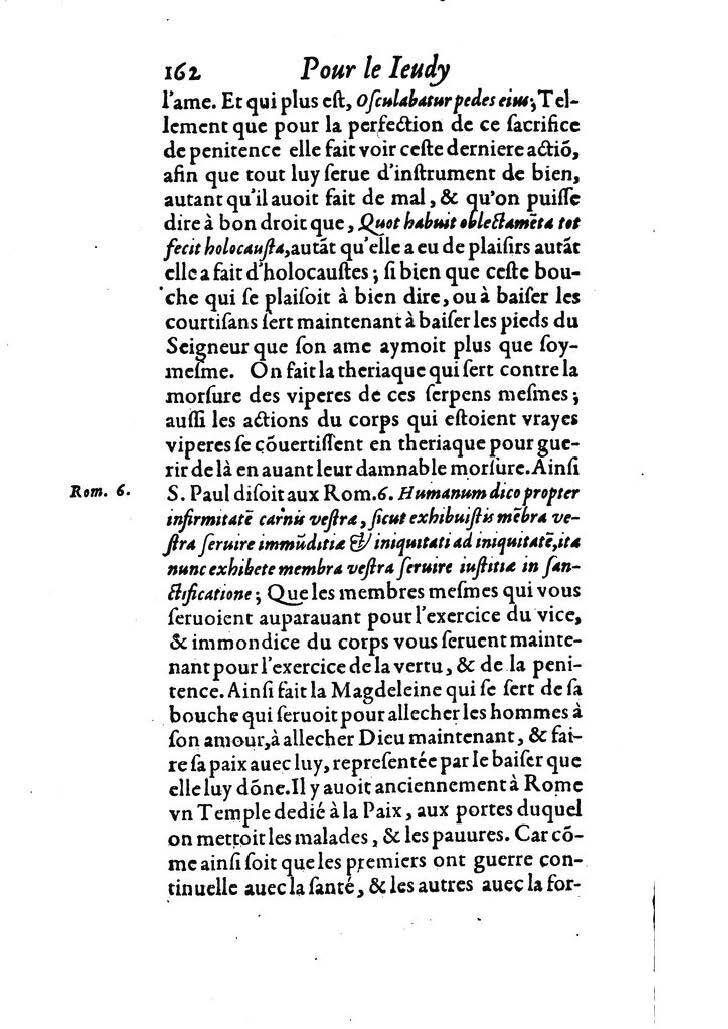 1607 - Nicolas Du Fossé - Trésor quadragésimal - T 02 - BM Lyon