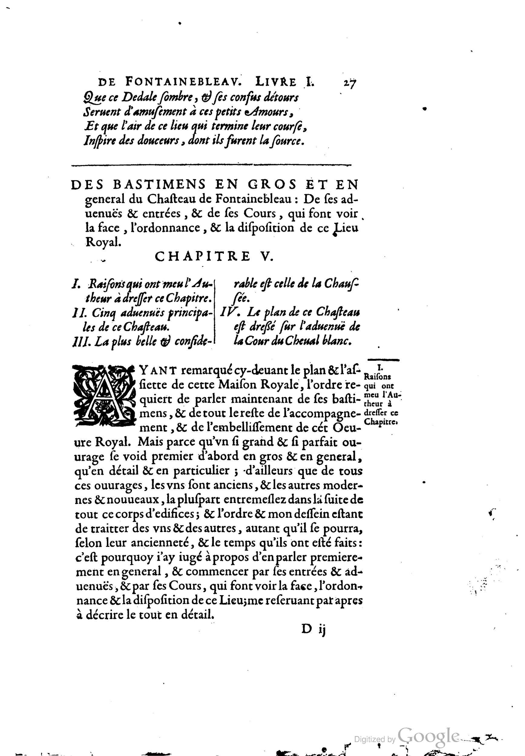 1642 - Sébastien Cramoisy - Trésor des merveilles de la maison royale de Fontainebleau - BM Lyon 1642 - Sébastien Cramoisy - Trésor des merveilles de la maison royale de Fontainebleau - BM Lyon