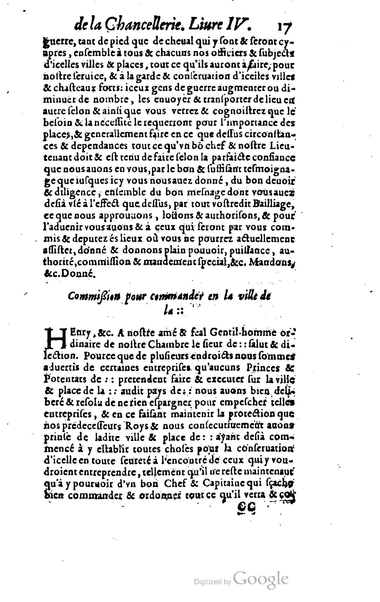 1614 - Jean Richer - Trésor du nouveau style et protocole de la chancellerie de France - BSB Munich