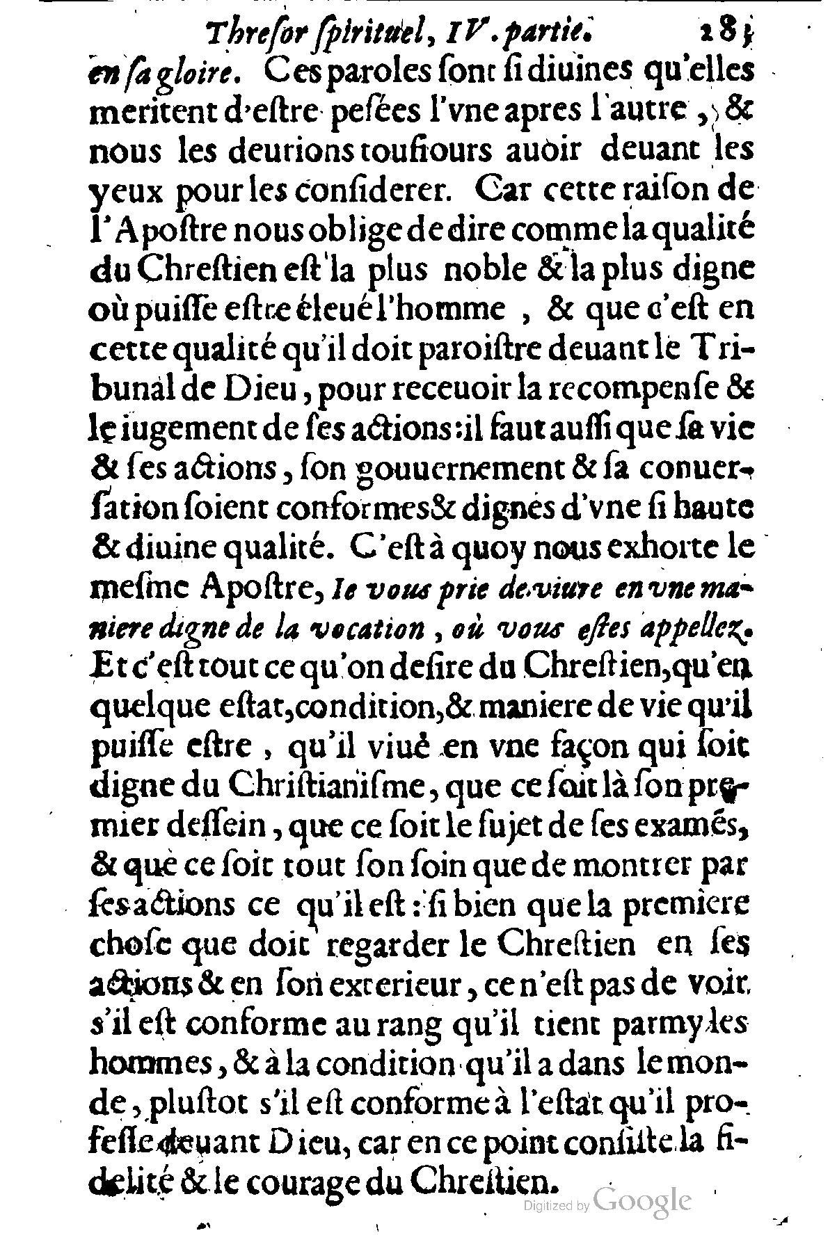 1635 - Sébastien Huré - Trésor spirituel contenant les obligations - BM Lyon