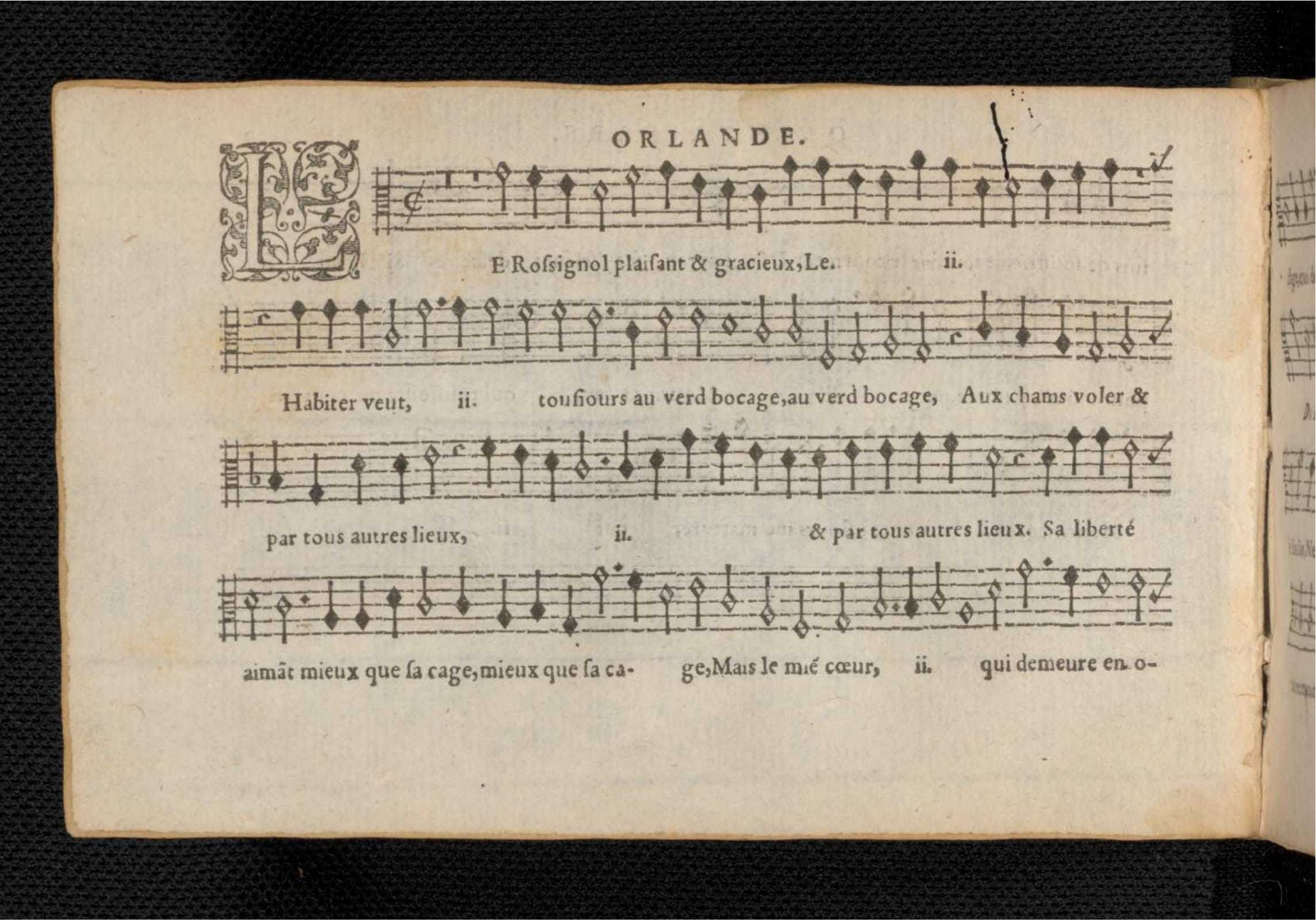 1576 - [Pierre de Saint-André] - Trésor de musique d’Orlande de Lassus Quinta et Sexta pars - KBR Bruxelles