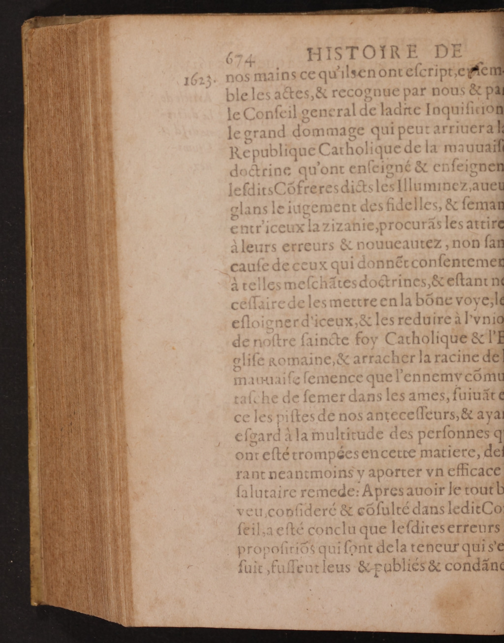 1626 - Joseph Bouillerot - Trésor de l’histoire générale de notre temps - BnF Arsenal
