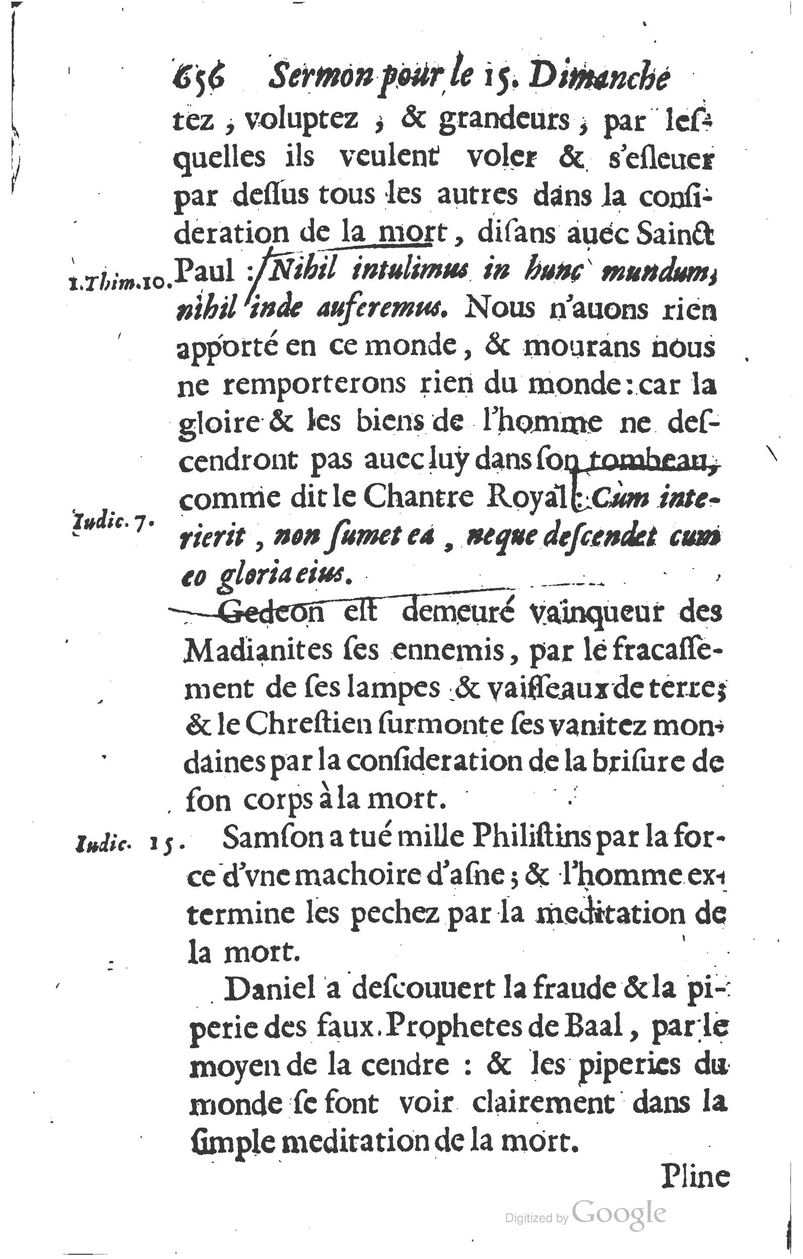 1629 - Manassés de Préaulx - Sermons ou Trésors de la piété chrétienne - BM Lyon