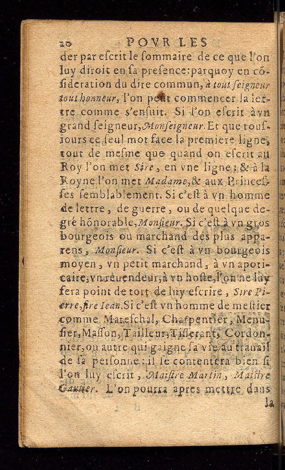 1614 - Barthélemy Vincent - Élite et Trésor des lettres missives - Bâle