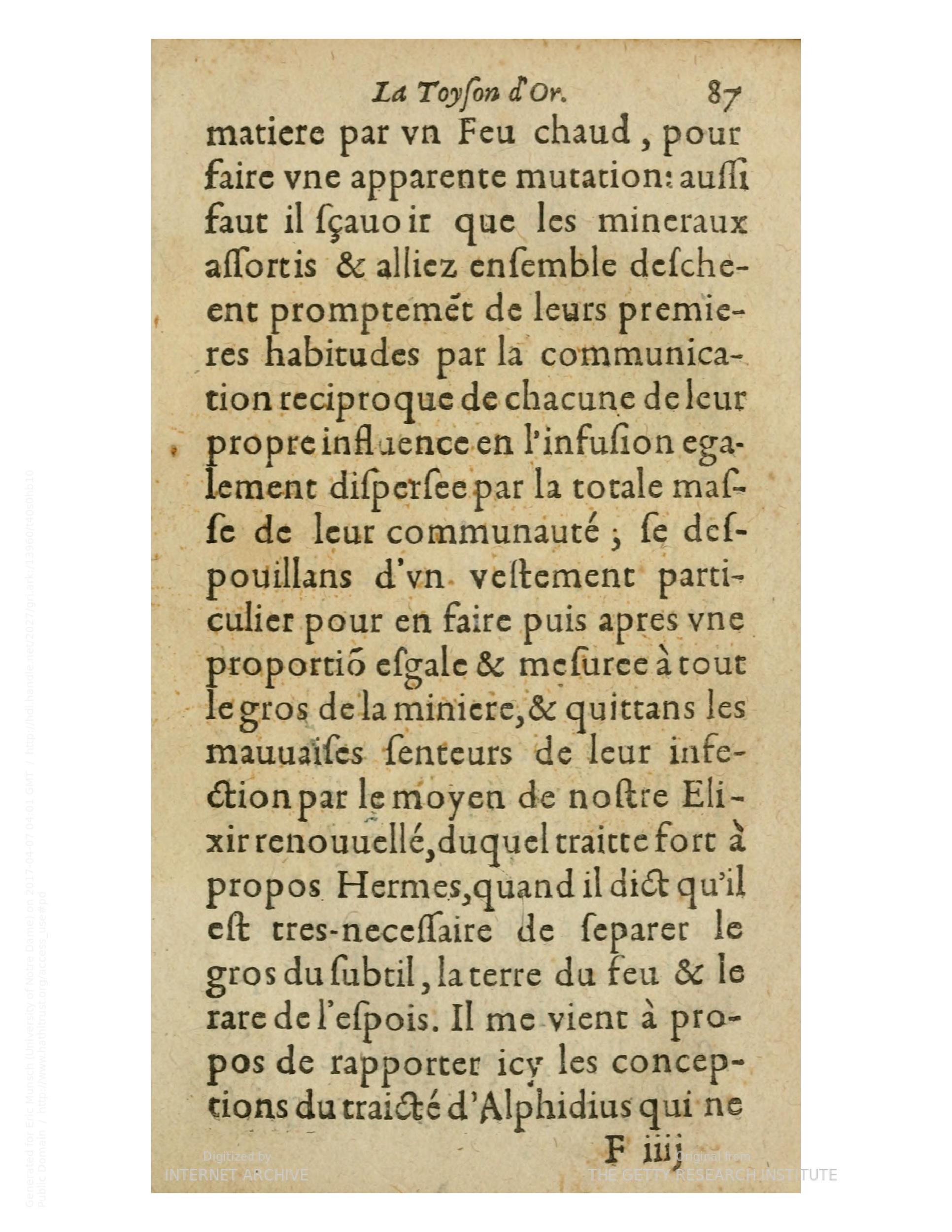 1612 - Charles Sevestre - Toison d’or ou la fleur des trésors - Getty Research Institute