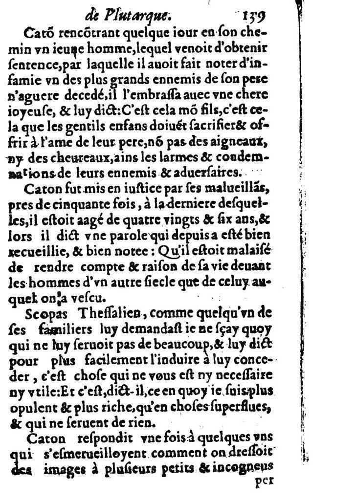 1611 - Pierre Rigaud - Trésor des vies de Plutarque - BM Lyon