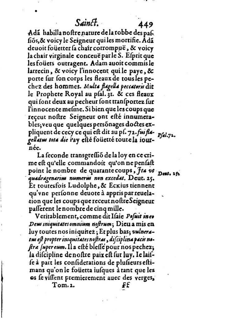 1607 - Nicolas Du Fossé - Trésor quadragésimal - T 02 - BM Lyon