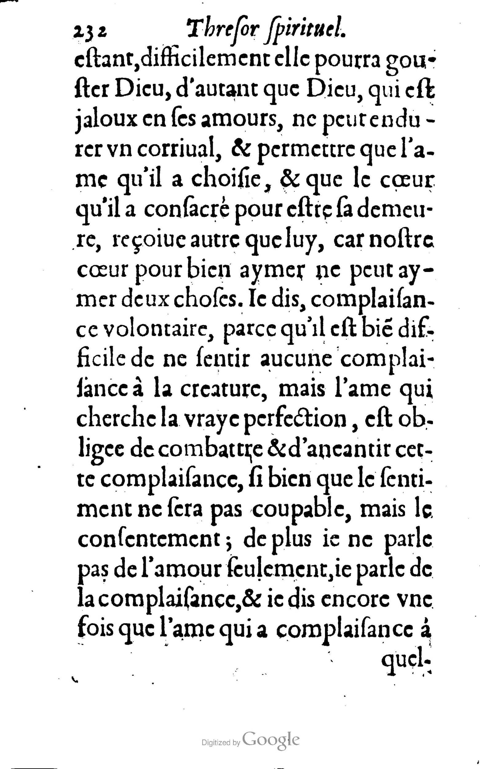 1633 - François Waudré - Trésor spirituel contenant les excellences du christianisme - BM Lyon
