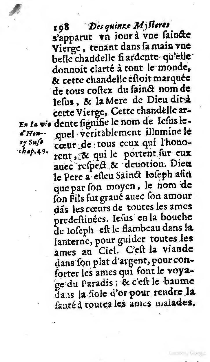 1646 - Jean Piot - Trésor inestimable de Saint-Joseph - BNC Rome