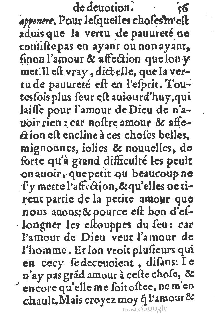 1578 - Guillaume Chaudière - Trésor de dévotion traitant de plusieurs belles vertus - BM Lyon