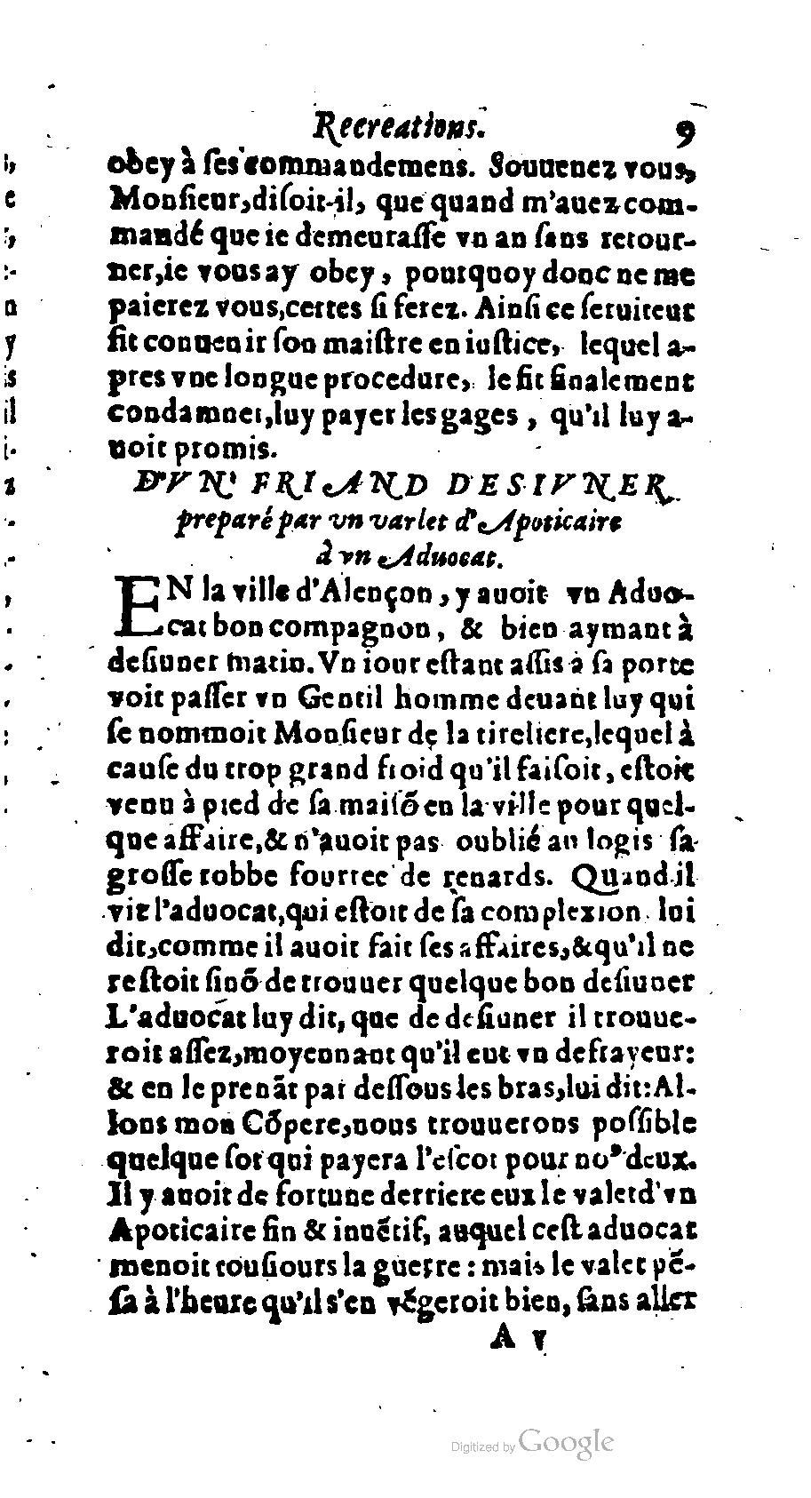 1611 - Romain de Beauvais - Trésor des récréations - BM Lyon 1611 - Romain de Beauvais - Trésor des récréations - BM Lyon