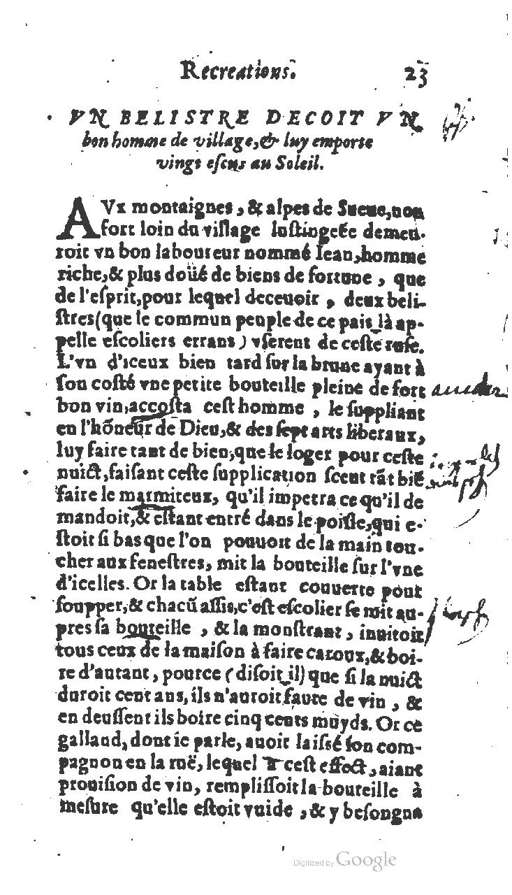 1611 - Jean Osmont - Trésor des récréations - BSB Munich 1611 - Jean Osmont - Trésor des récréations - BSB Munich