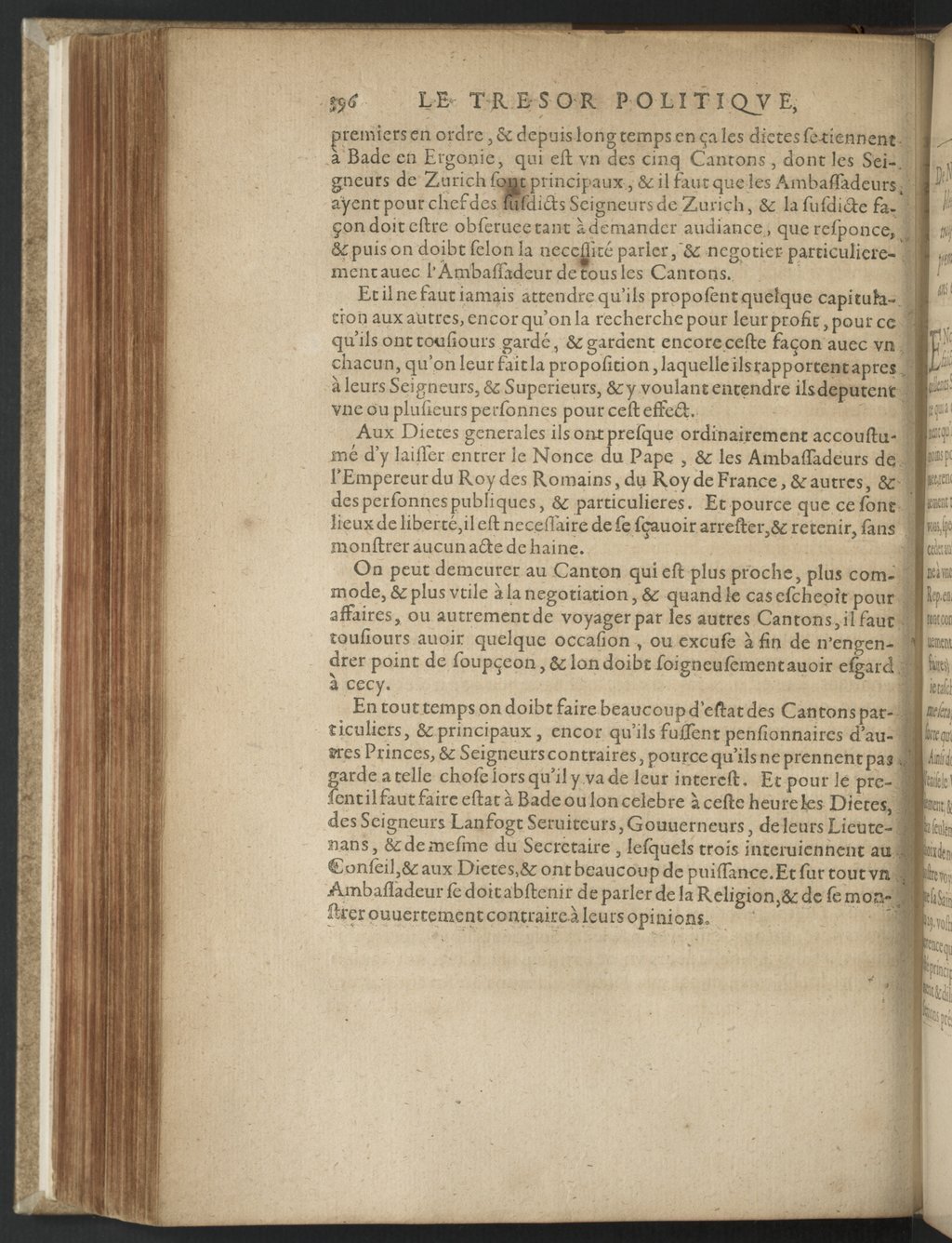 1608 - Nicolas Du Fossé - Trésor politique - BnF Tolbiac