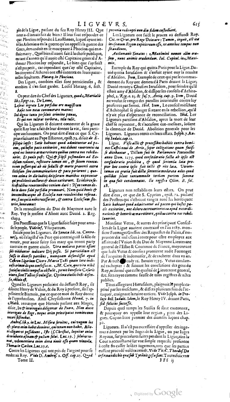 1629 - Veuve Nicolas Buon - Trésor du droit français (29620 T. 2) - BM Lyon