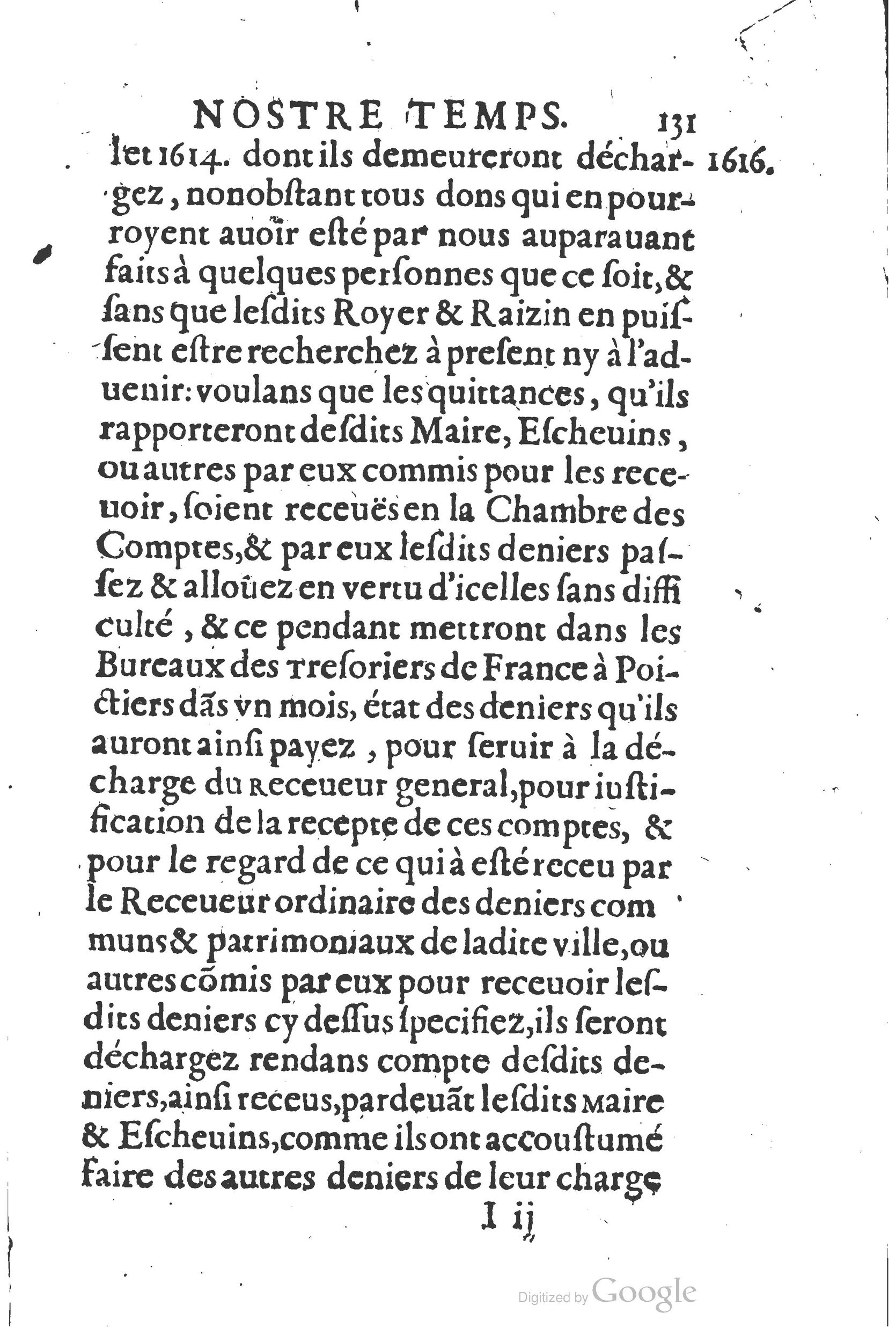 1626 - Joseph Bouillerot - Trésor de l’histoire générale de notre temps - BSB Munich