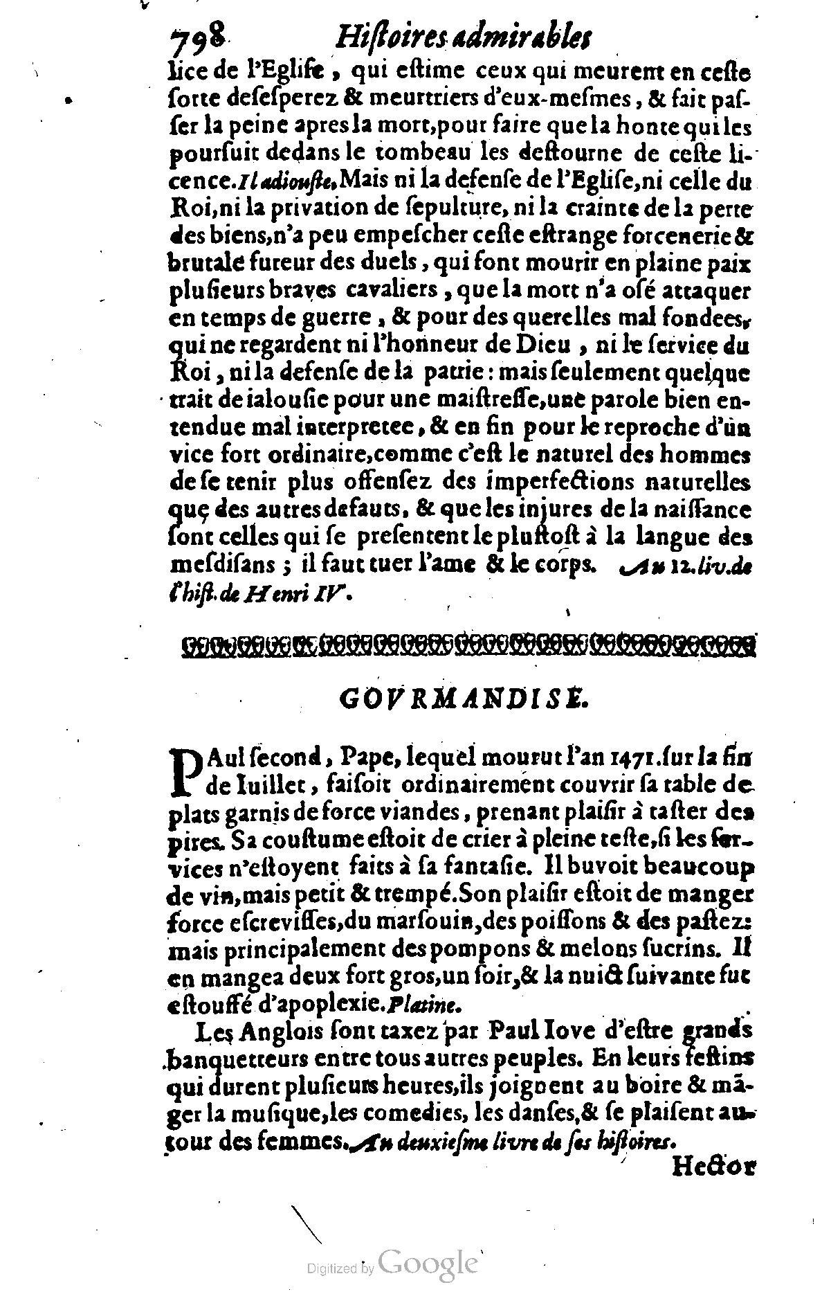 1628 - Jacques Crespin - Trésor d’histoires admirables et mémorables - BSB Munich