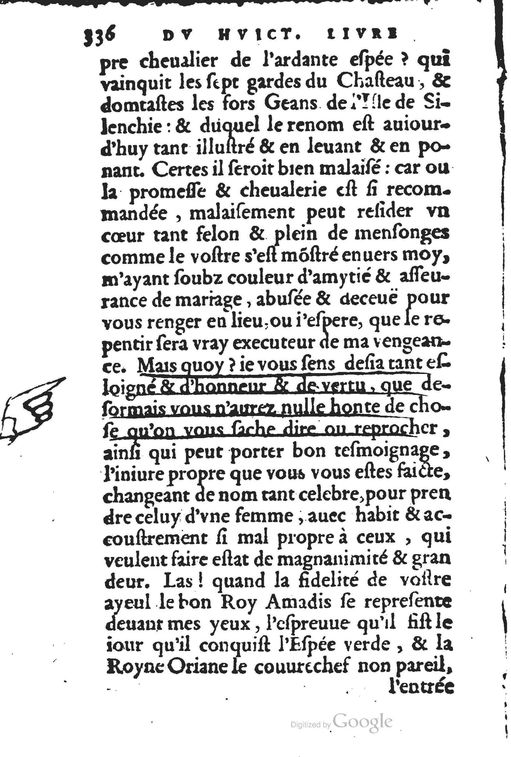 1560 - Jean d’Ogerolles et Gabriel Cotier Lyon - Trésor des Amadis - BSB Munich
