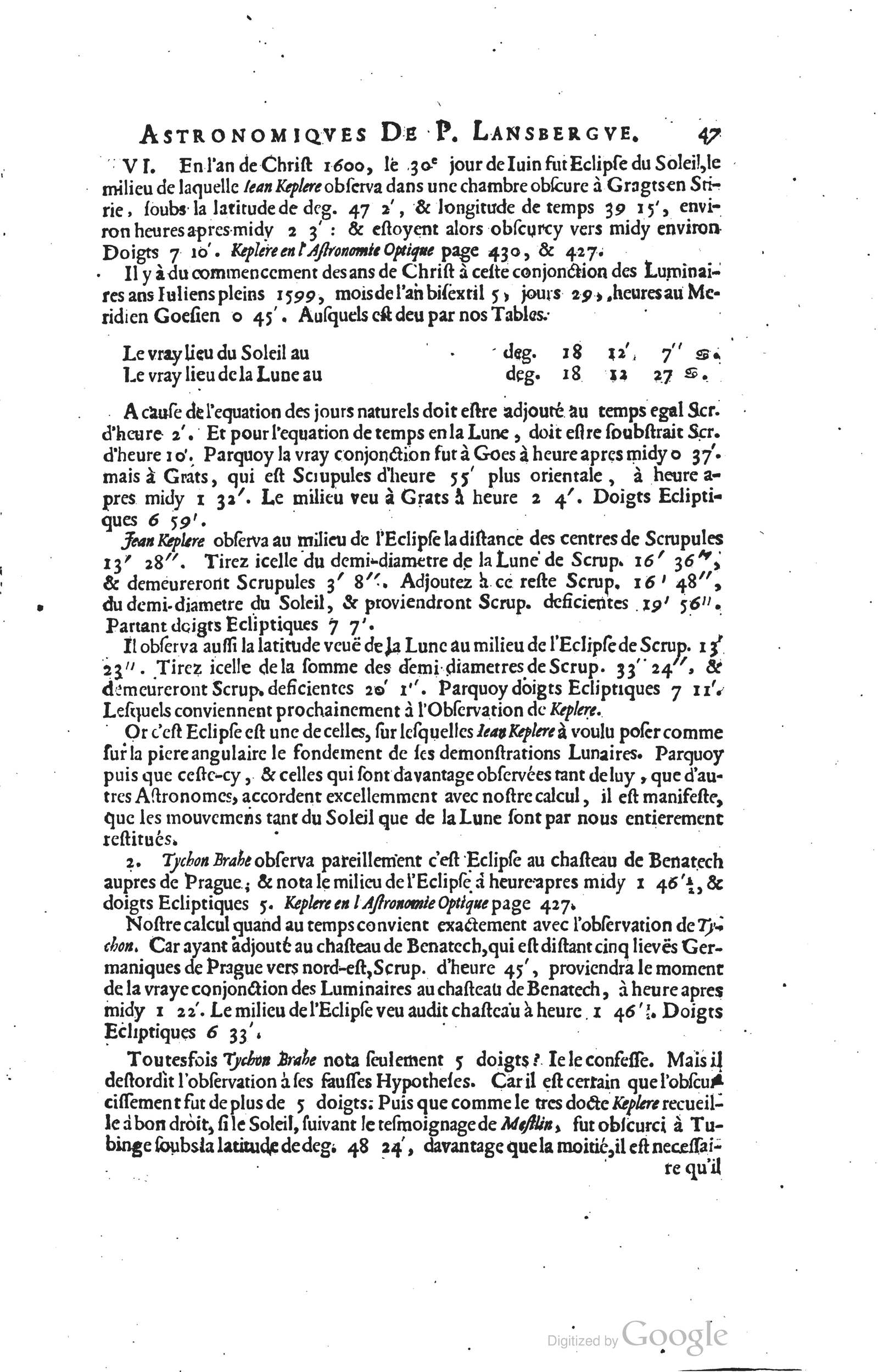 1634 - Zacharie Roman - Les Tables perpétuelles - Universiteit Leiden