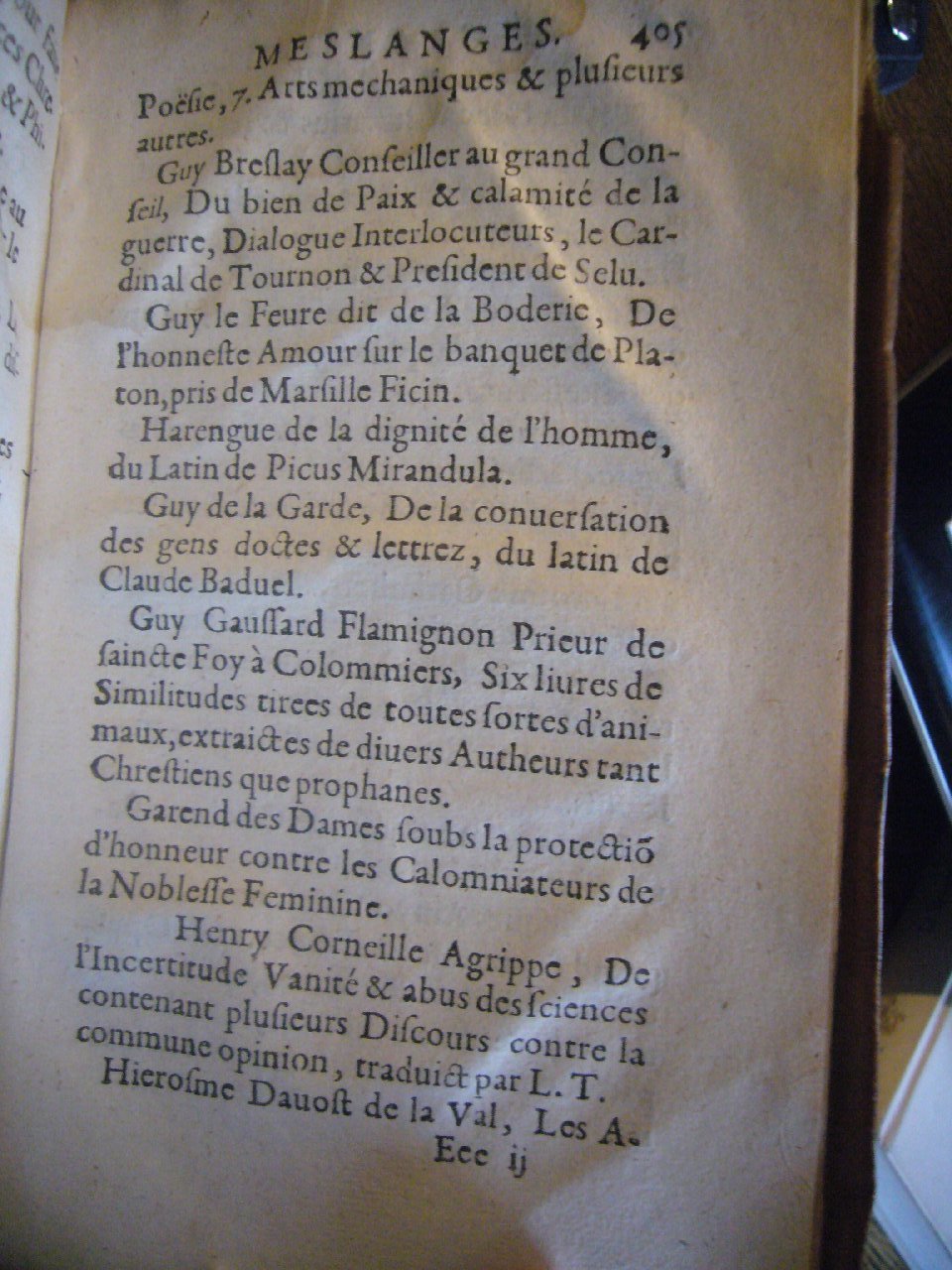 1602 - François Jacquin - Trésor des bons esprits français - BnF Arsenal 1602 - François Jacquin - Trésor des bons esprits français - BnF Arsenal