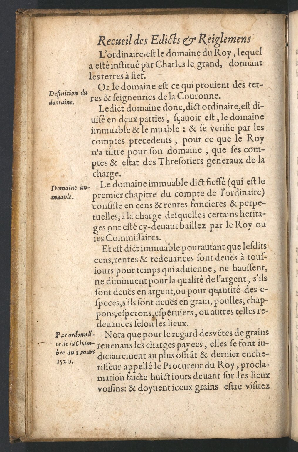 1599 - Claude de Monstr’oeil et Jean Richer - Trésor des instructions des finances - BnF