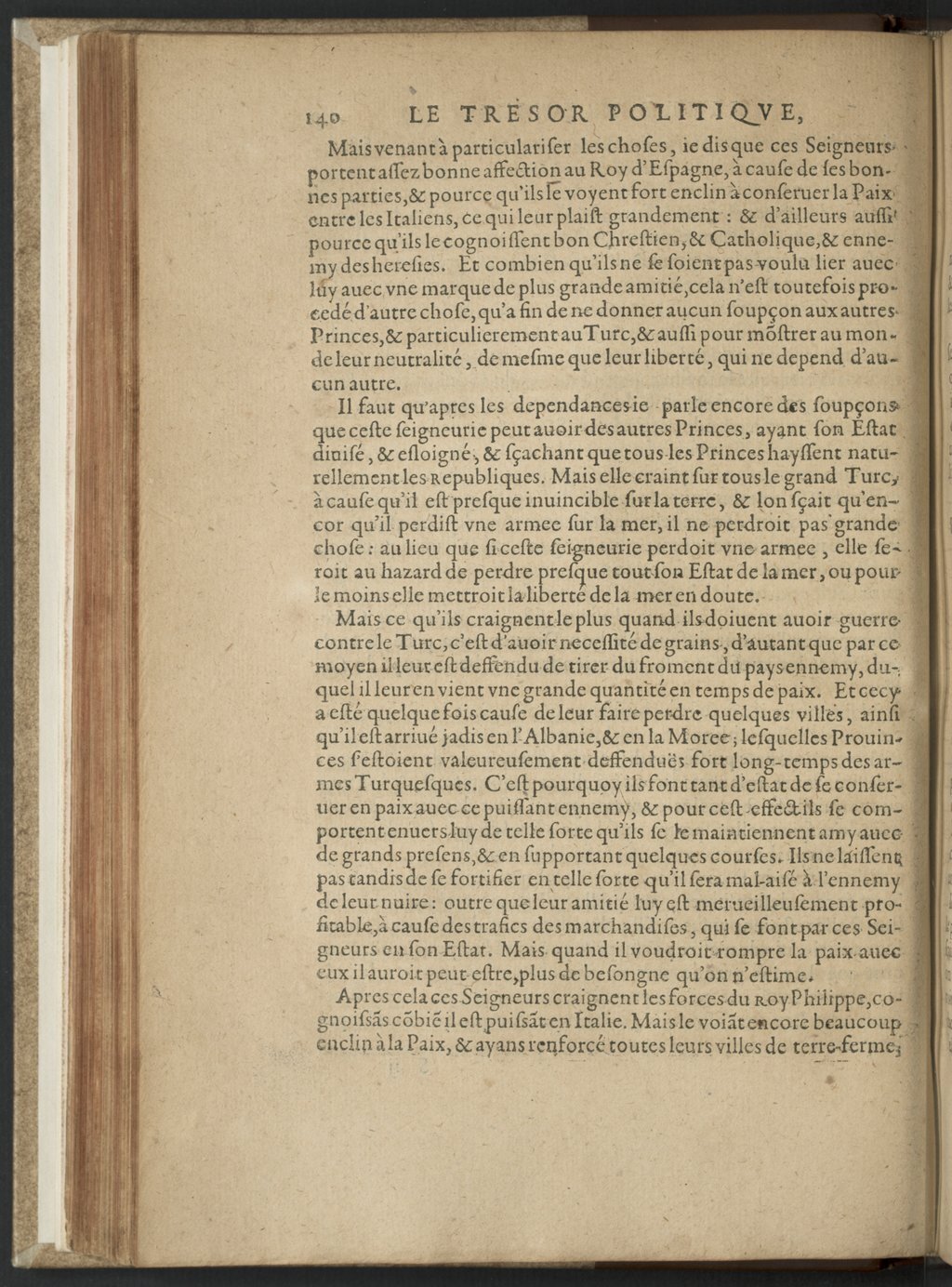 1608 - Nicolas Du Fossé - Trésor politique - BnF Tolbiac