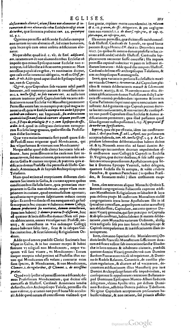1629 - Veuve Nicolas Buon - Trésor du droit français (21754 T. 1) - BM Lyon