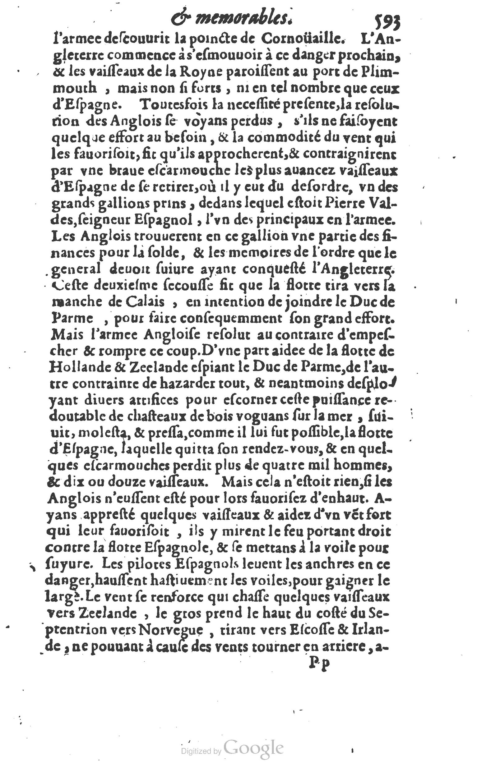 1610 - Paul Marceau - Trésor d’histoires admirables et mémorables - Princeton