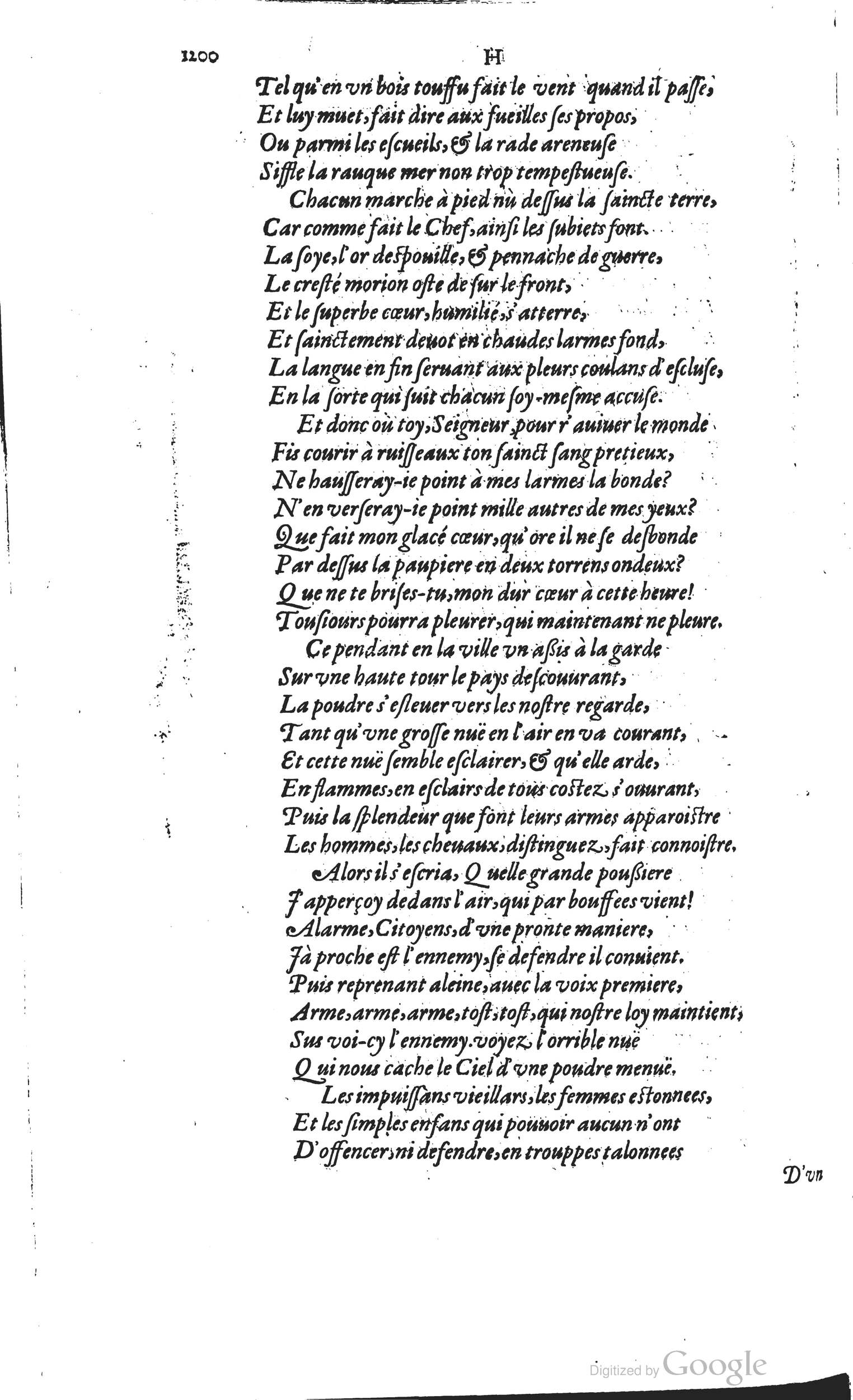 1585 - Barthélemy Honorat - Bibliothèques françaises - BSB Munich