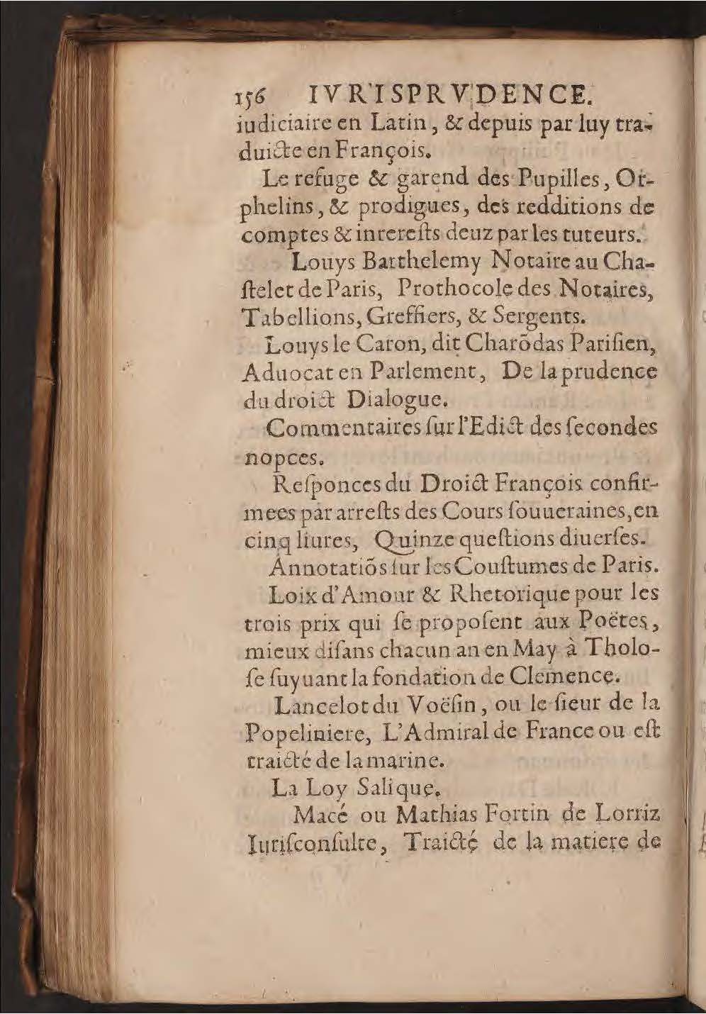1602 - François Jacquin - Trésor des bons esprits français - BnF Arsenal