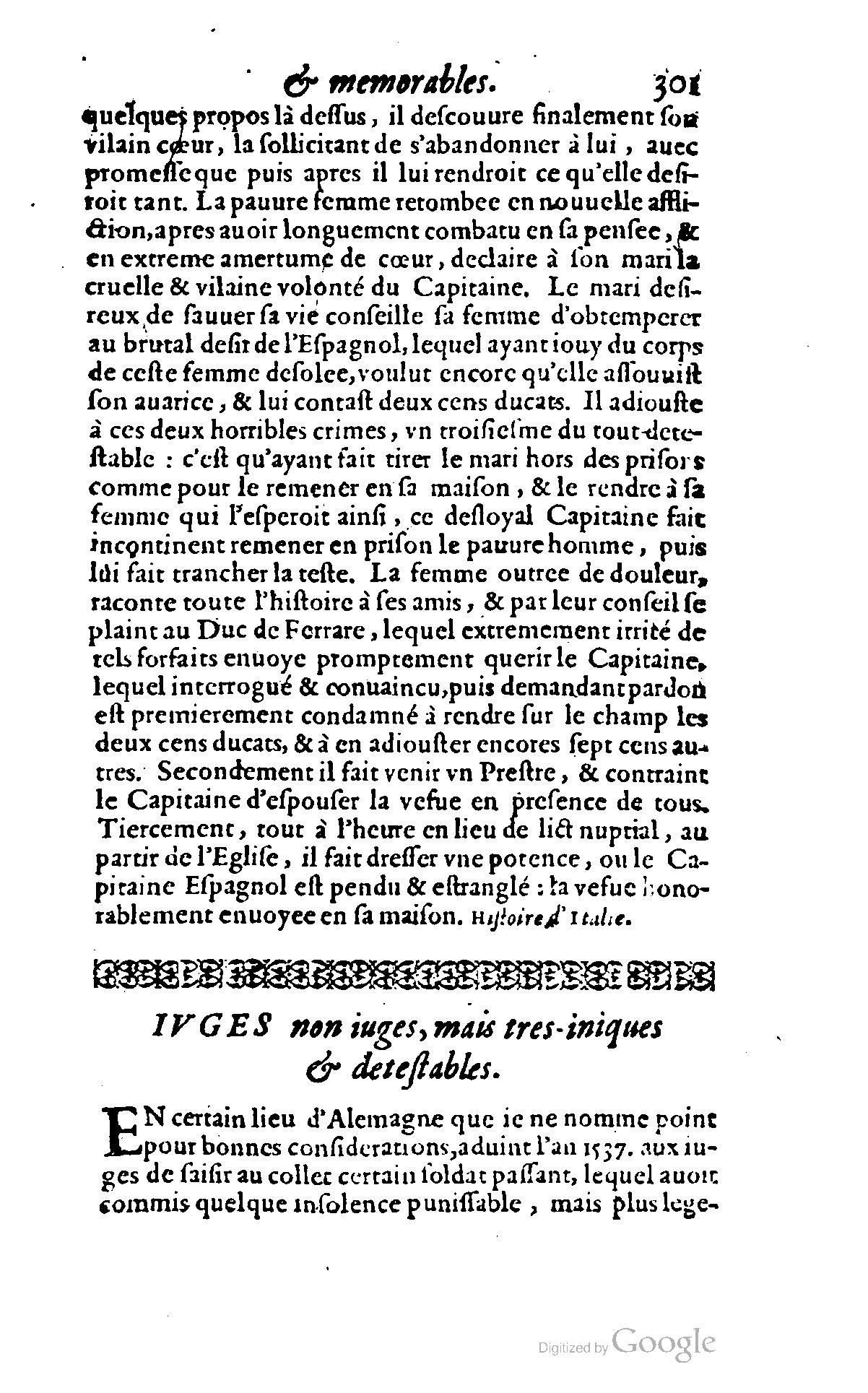 1620 - Samuel Crespin - Trésor d’histoires admirables et mémorables - BCU Lausanne