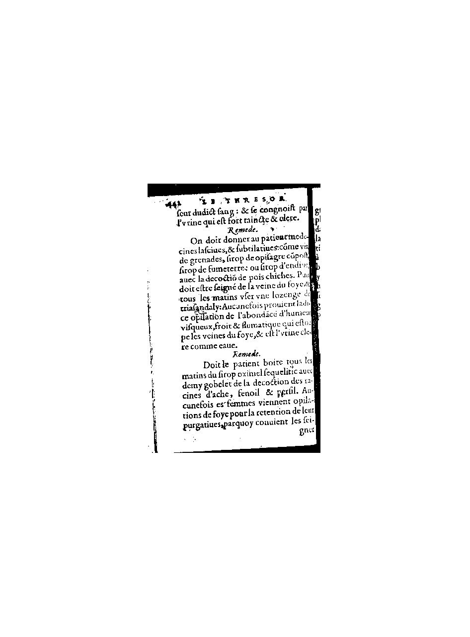 1578 - Benoît Rigaud - Trésor de médecine tant théorique que pratique - BnF
