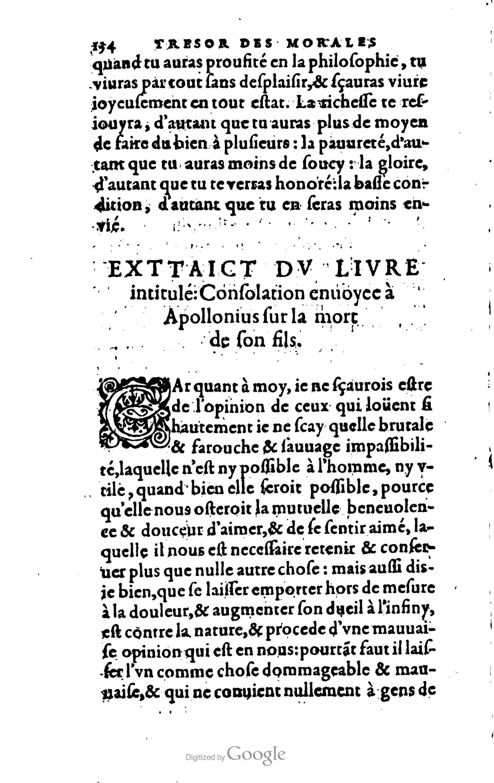 1578 - Jean Poupy - Trésor des morales de Plutarque - BSB Munich