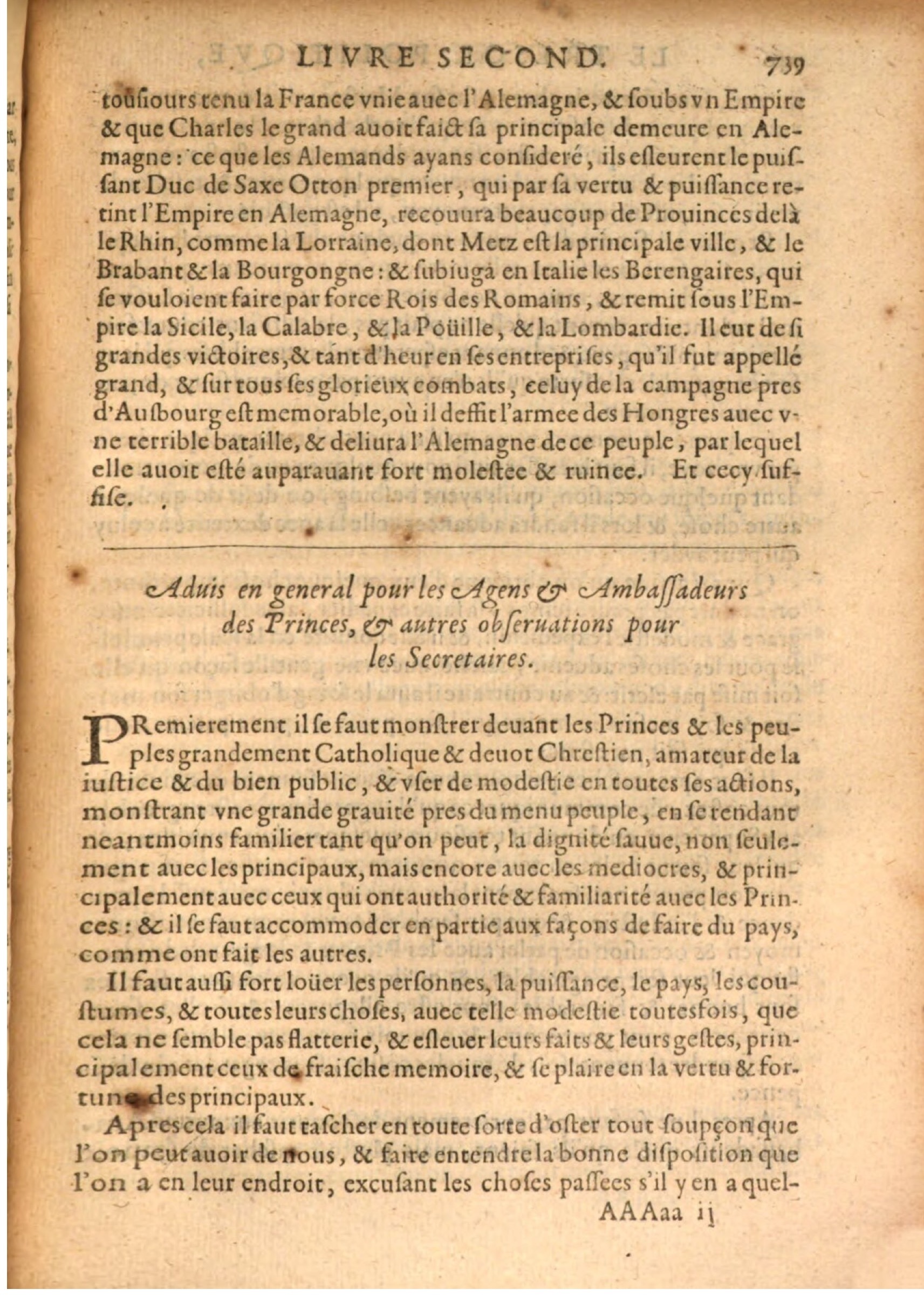 1608 - Pierre Chevalier - Trésor politique - BSB Munich