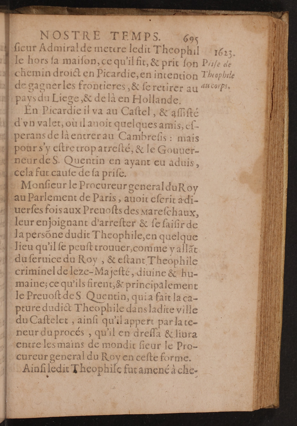 1626 - Joseph Bouillerot - Trésor de l’histoire générale de notre temps - BnF Arsenal