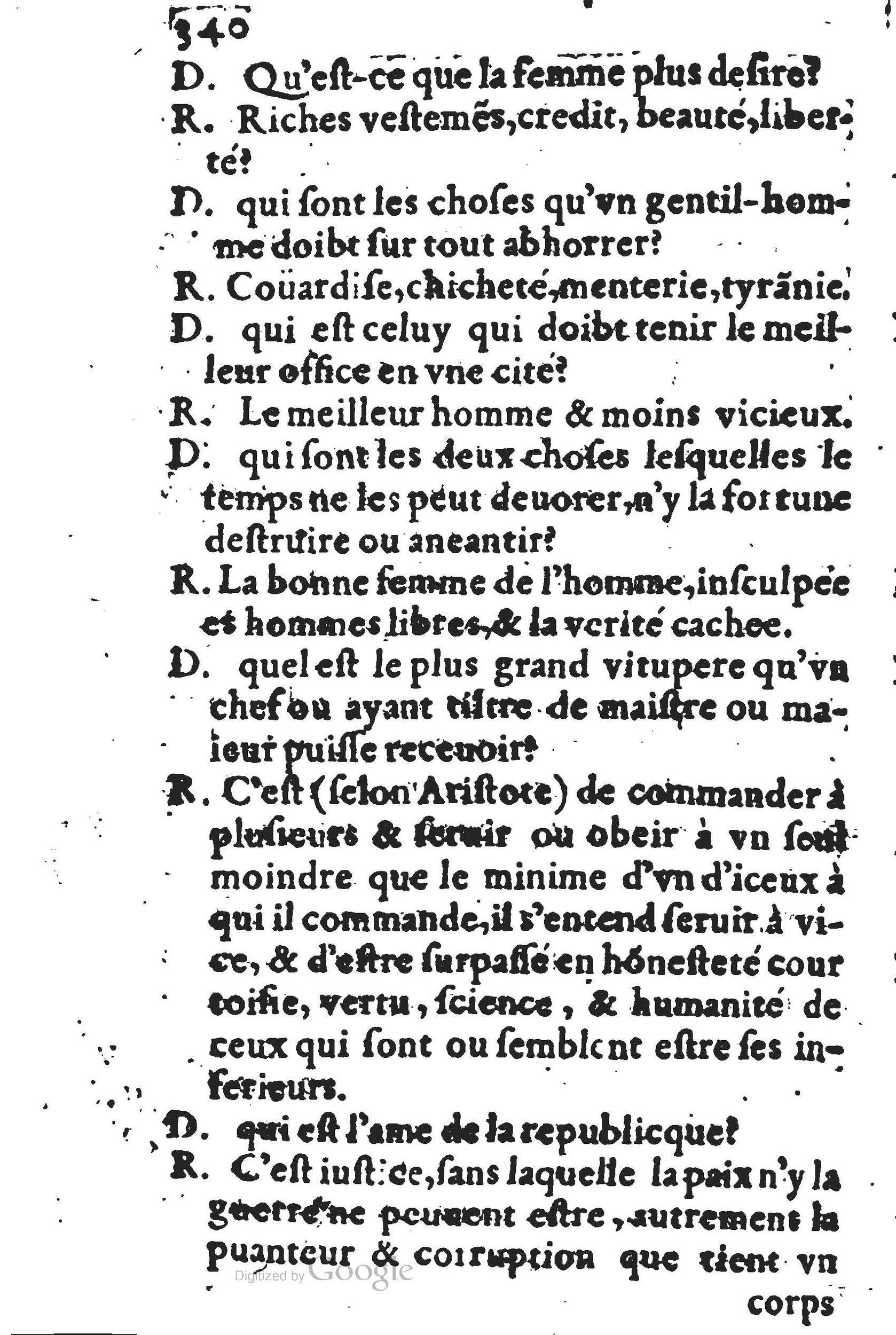1578 - Nicolas Lescuyer - Trésor des sentences dorées - UGent