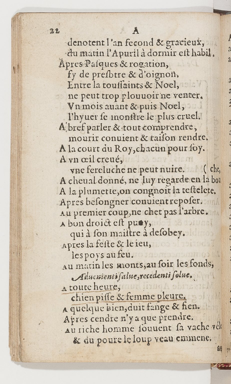 1577 - Jean d’Ogerolles - Trésor de sentences dorées - BnF Arsenal