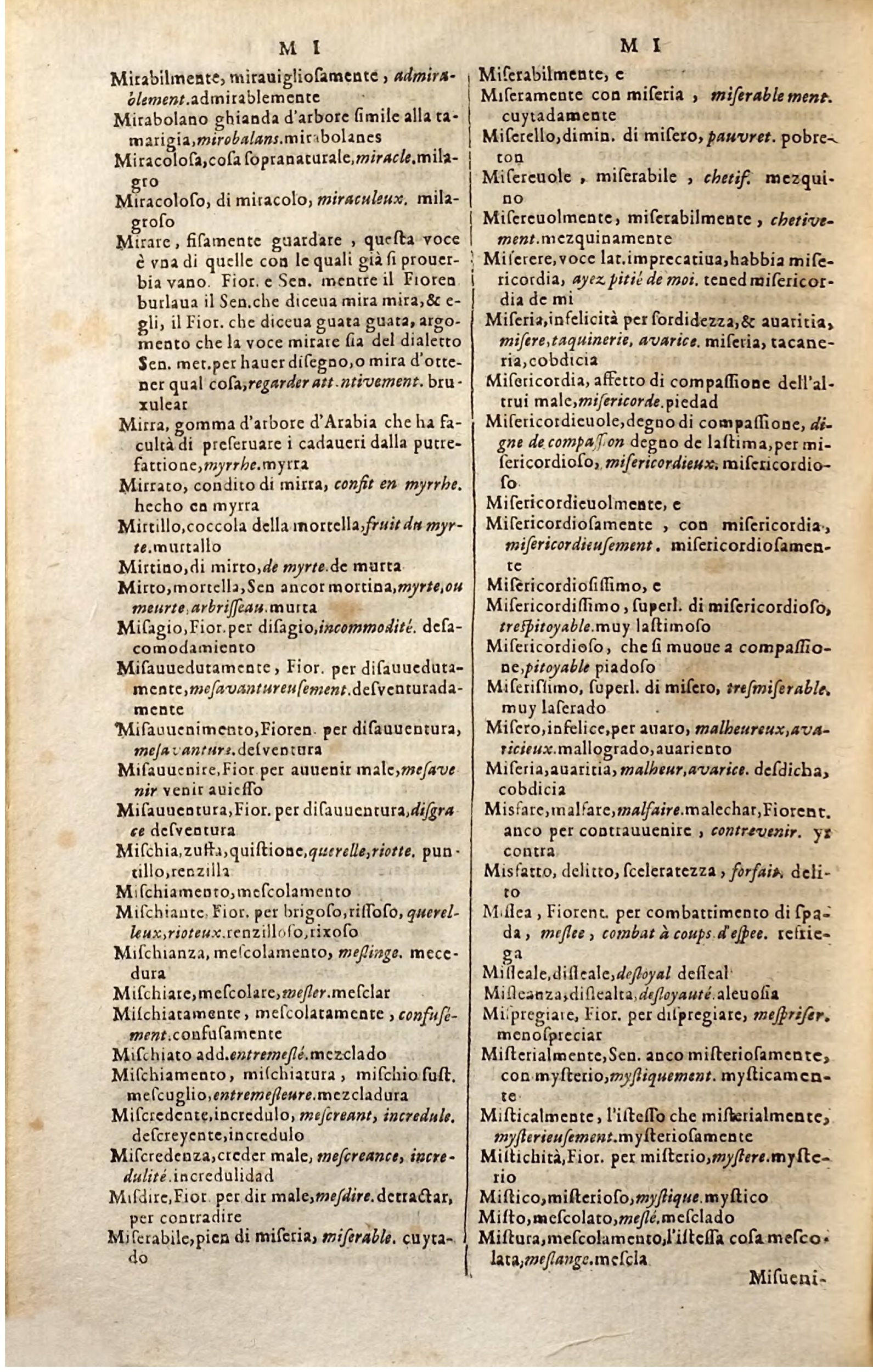 1627 - Jacques Crespin - Trésor des trois langues (Troisième partie) - Regensburg