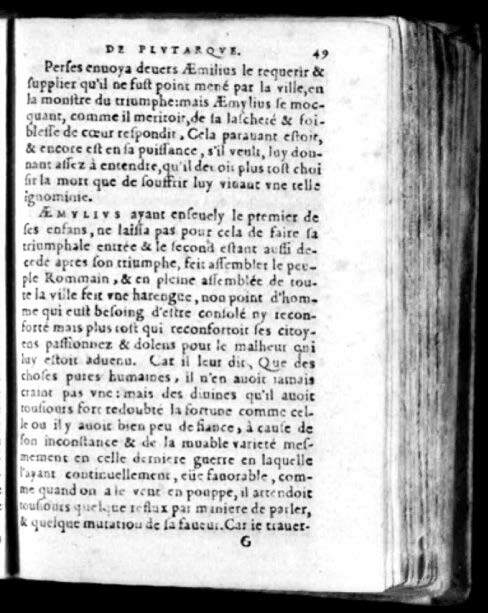 1574 - Benoît Rigaud - Trésor des vies de Plutarque - Avignon 1574 - Benoît Rigaud - Trésor des vies de Plutarque - Avignon