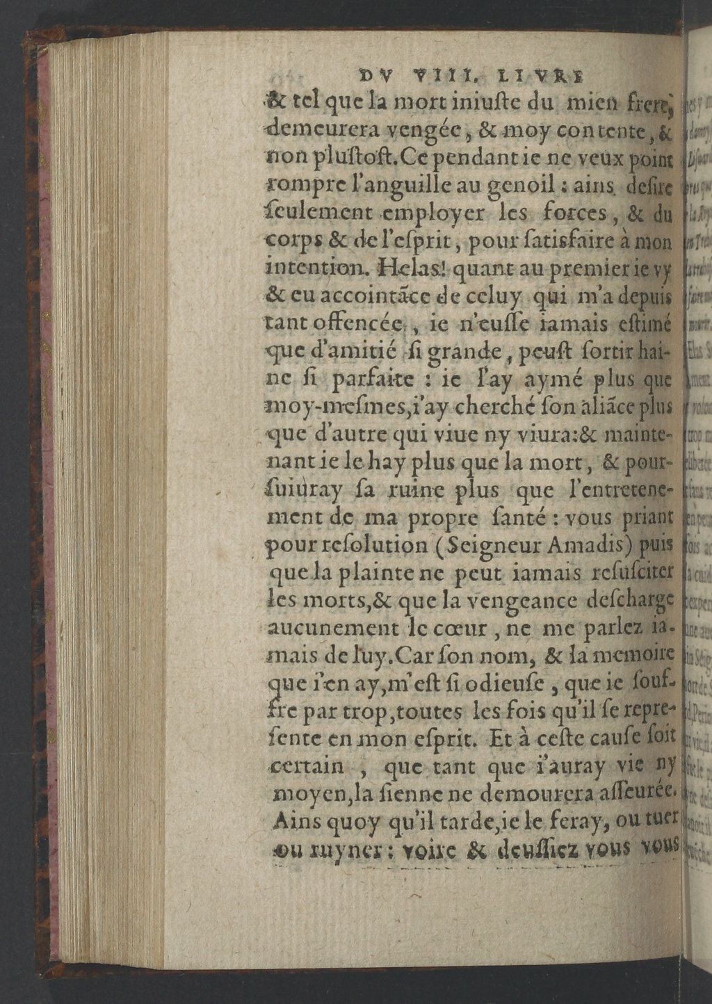 1564 - Vincent Norment et Jeanne Bruneau - Trésor des Amadis - BnF