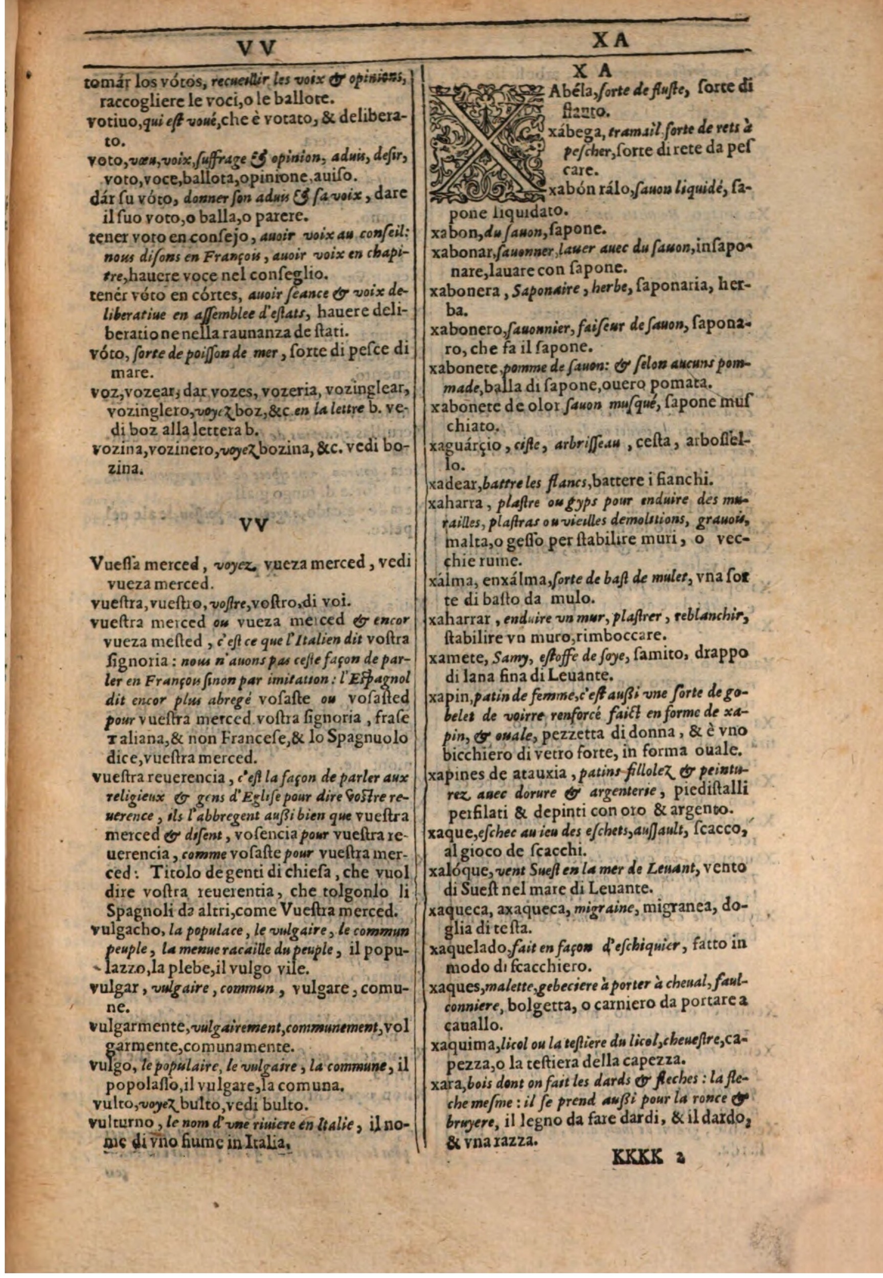 1609 - Philippe Albert et Alexandre Pernet - Trésor des trois langues française, italienne et espagnole (Première partie) - BSB Munich 1609 - Philippe Albert et Alexandre Pernet - Trésor des trois langues française, italienne et espagnole (Première partie) - BSB Munich