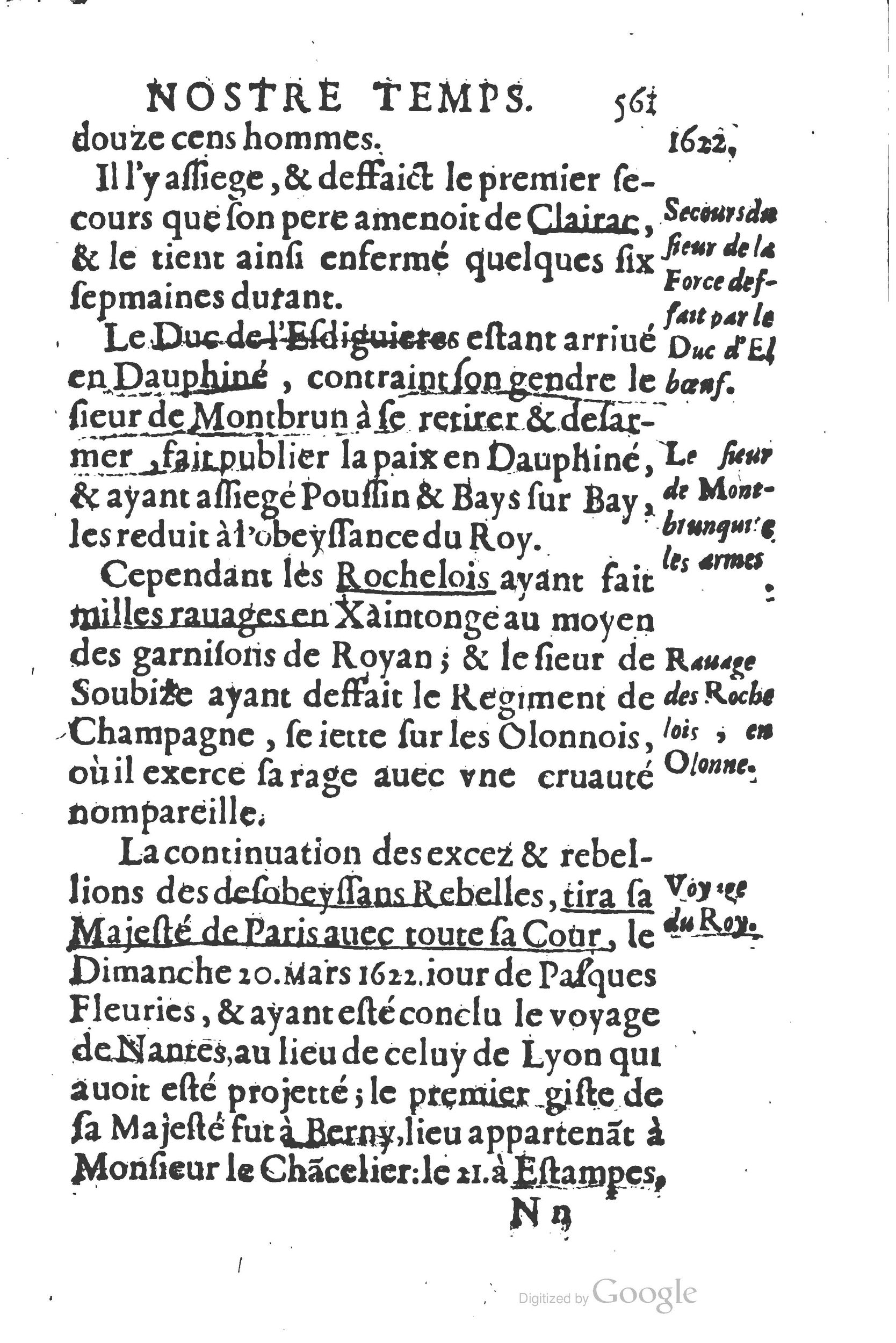1626 - Joseph Bouillerot - Trésor de l’histoire générale de notre temps - BSB Munich
